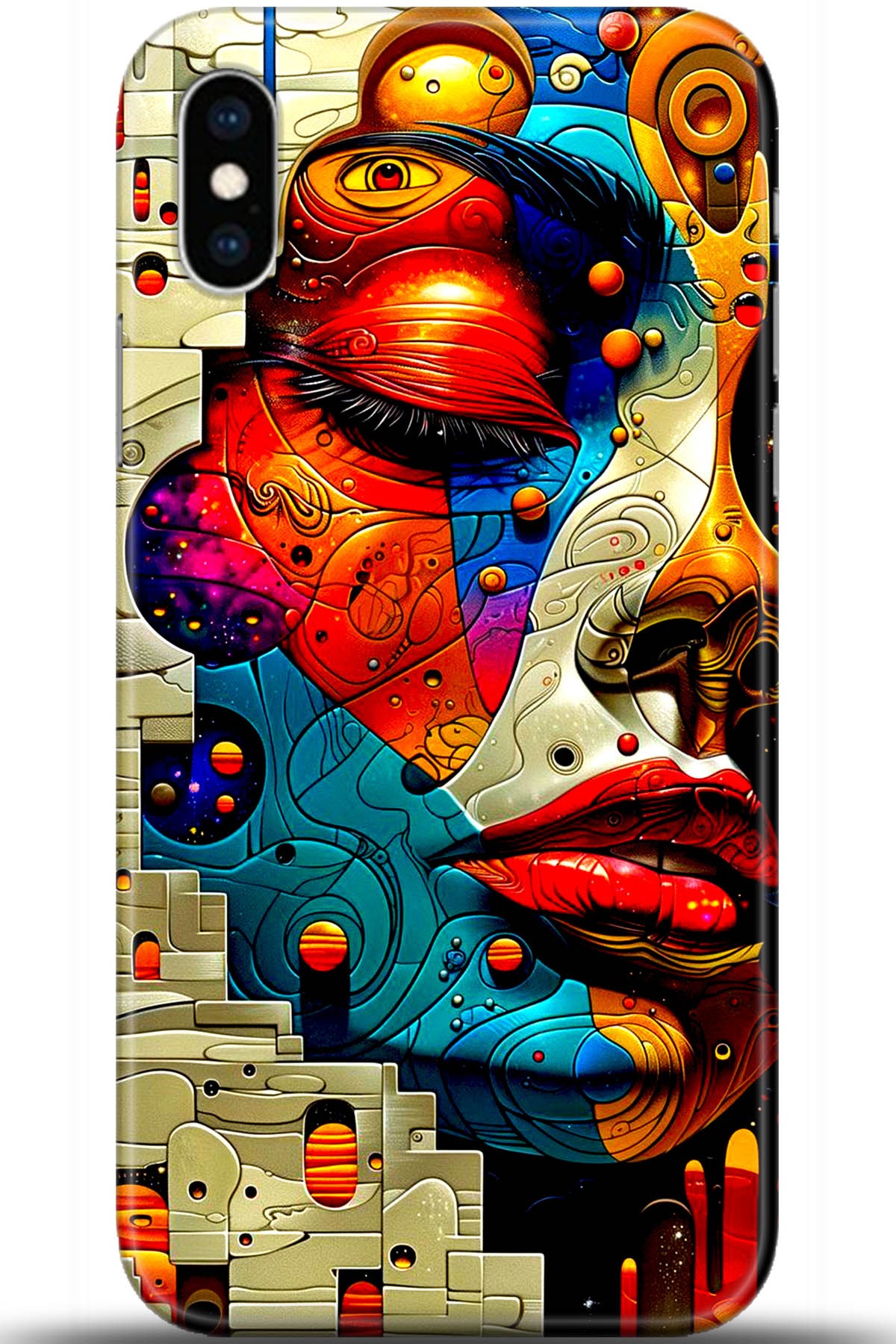 Apple iPhone XS Max Uyumlu Kılıf HD Baskılı Kılıf - Followed Institution 5422