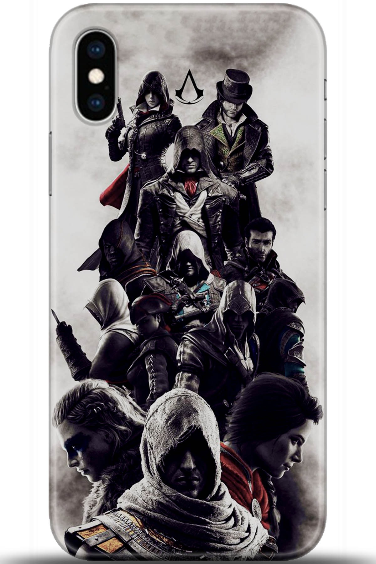 Apple iPhone XS Max Uyumlu Kılıf HD Baskılı Kılıf - Followed Institution 5426