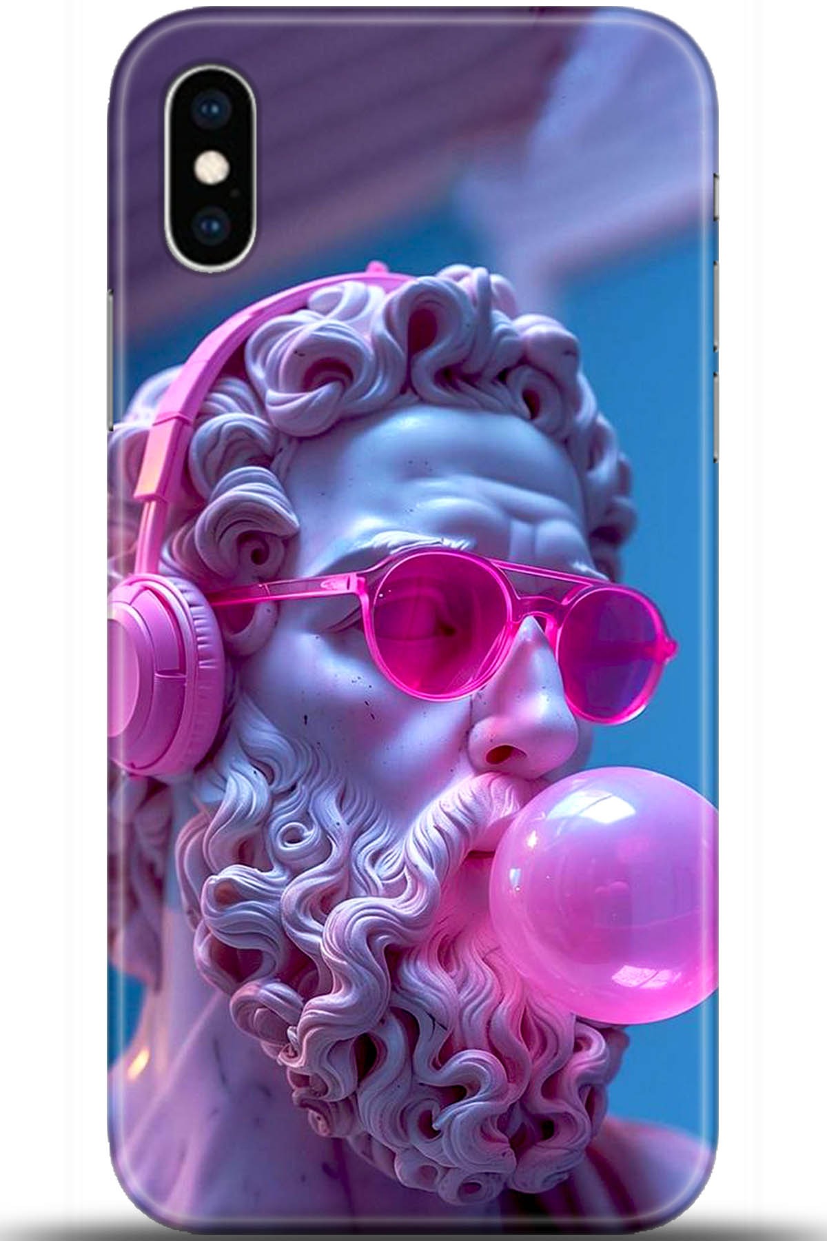 Apple iPhone XS Max Uyumlu Kılıf HD Baskılı Kılıf - Followed Institution 5435