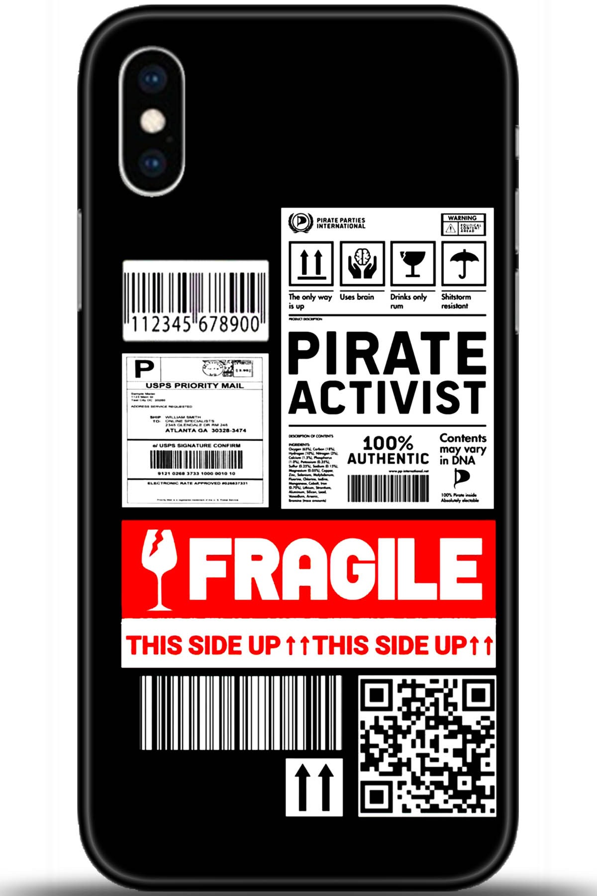 Apple iPhone XS Max Uyumlu Kılıf HD Baskılı Kılıf - Followed Institution 5447