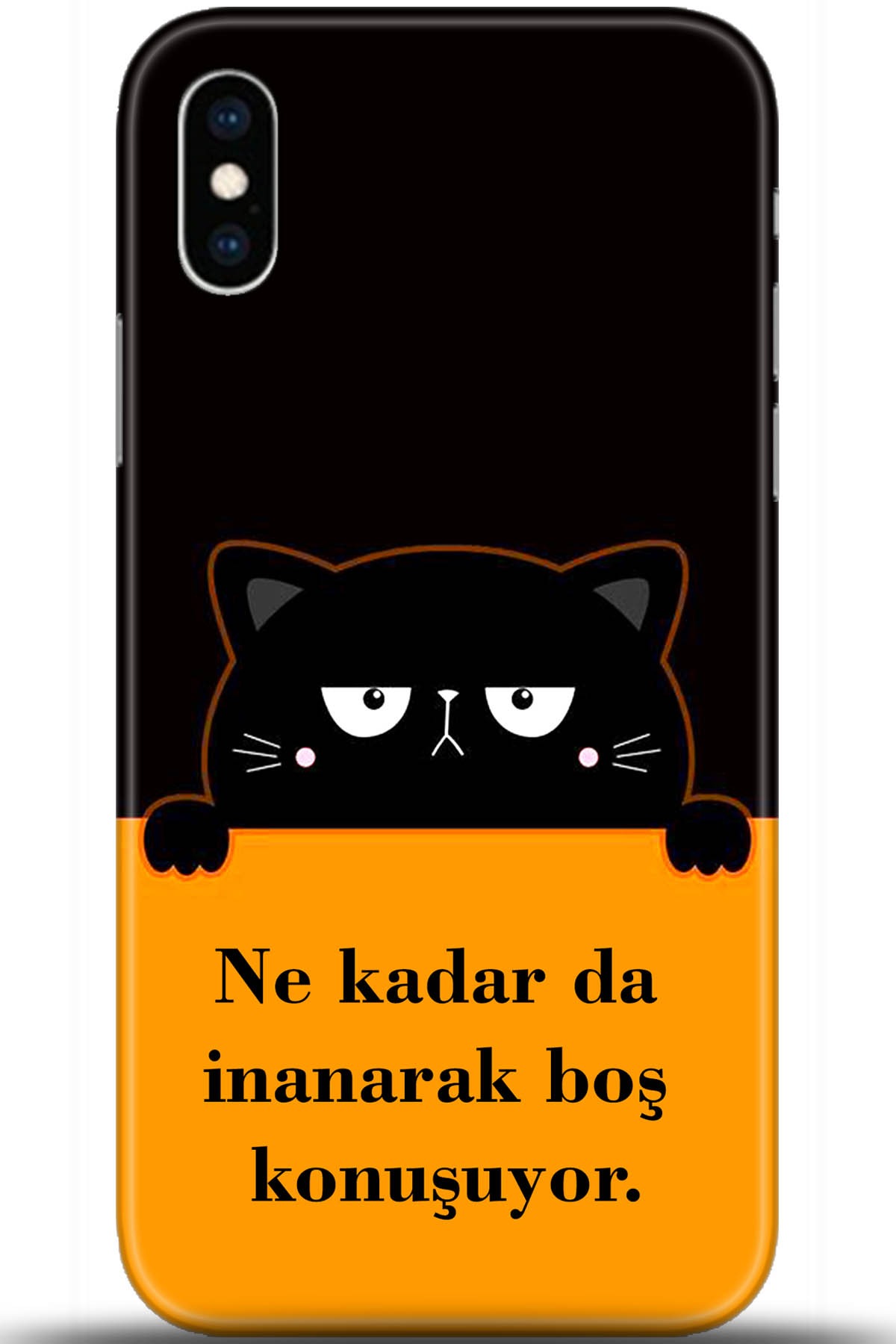 Apple iPhone XS Max Uyumlu Kılıf HD Baskılı Kılıf - Followed Institution 5468