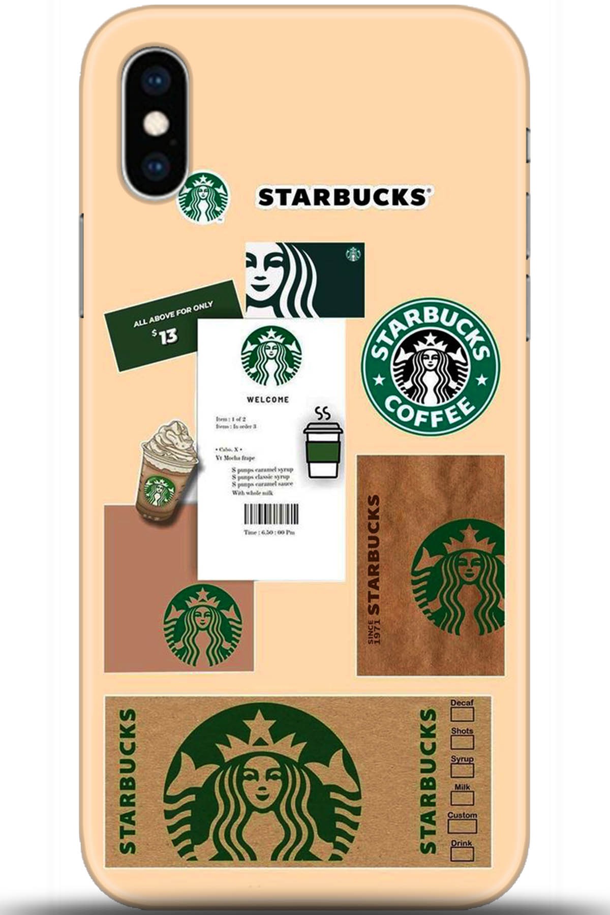 Apple iPhone XS Max Uyumlu Kılıf HD Baskılı Kılıf - Followed Institution 5470