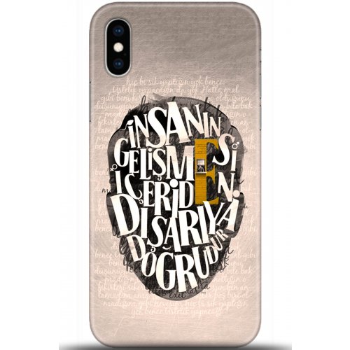 Uyumlu Kılıf HD Baskılı Kılıf - Followed Institution 5587