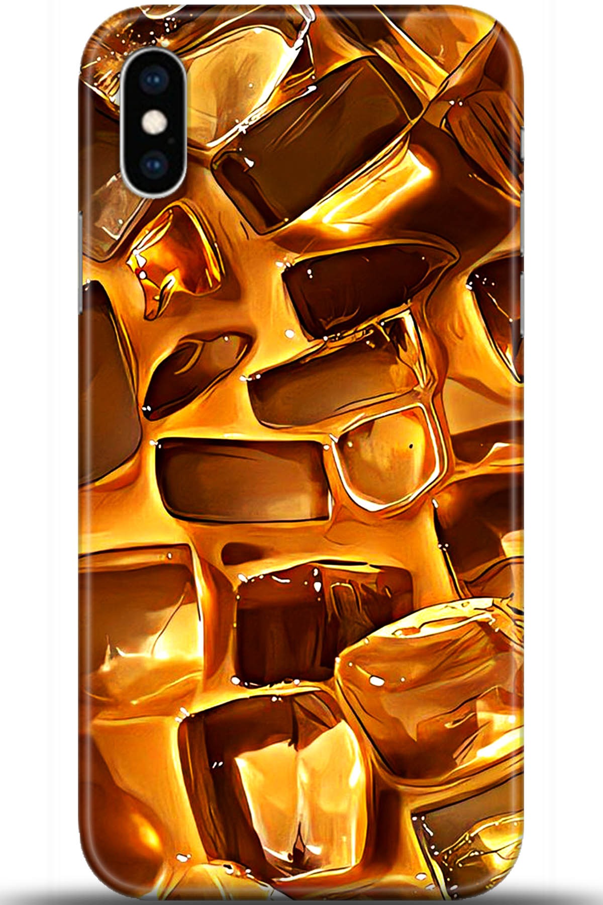 Apple iPhone XS Max Uyumlu Kılıf HD Baskılı Kılıf - Followed Institution 5614