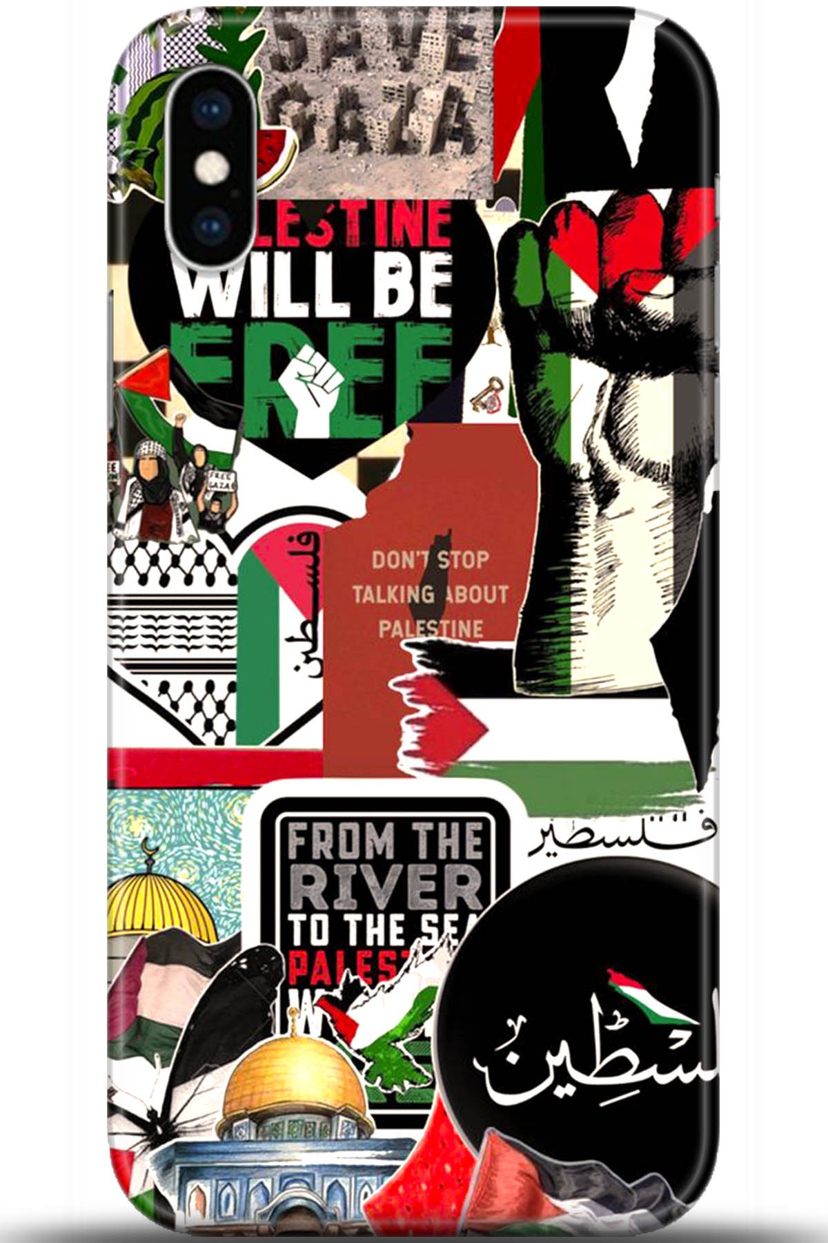 Apple iPhone XS Max Uyumlu Kılıf HD Baskılı Kılıf - Followed Institution 5617