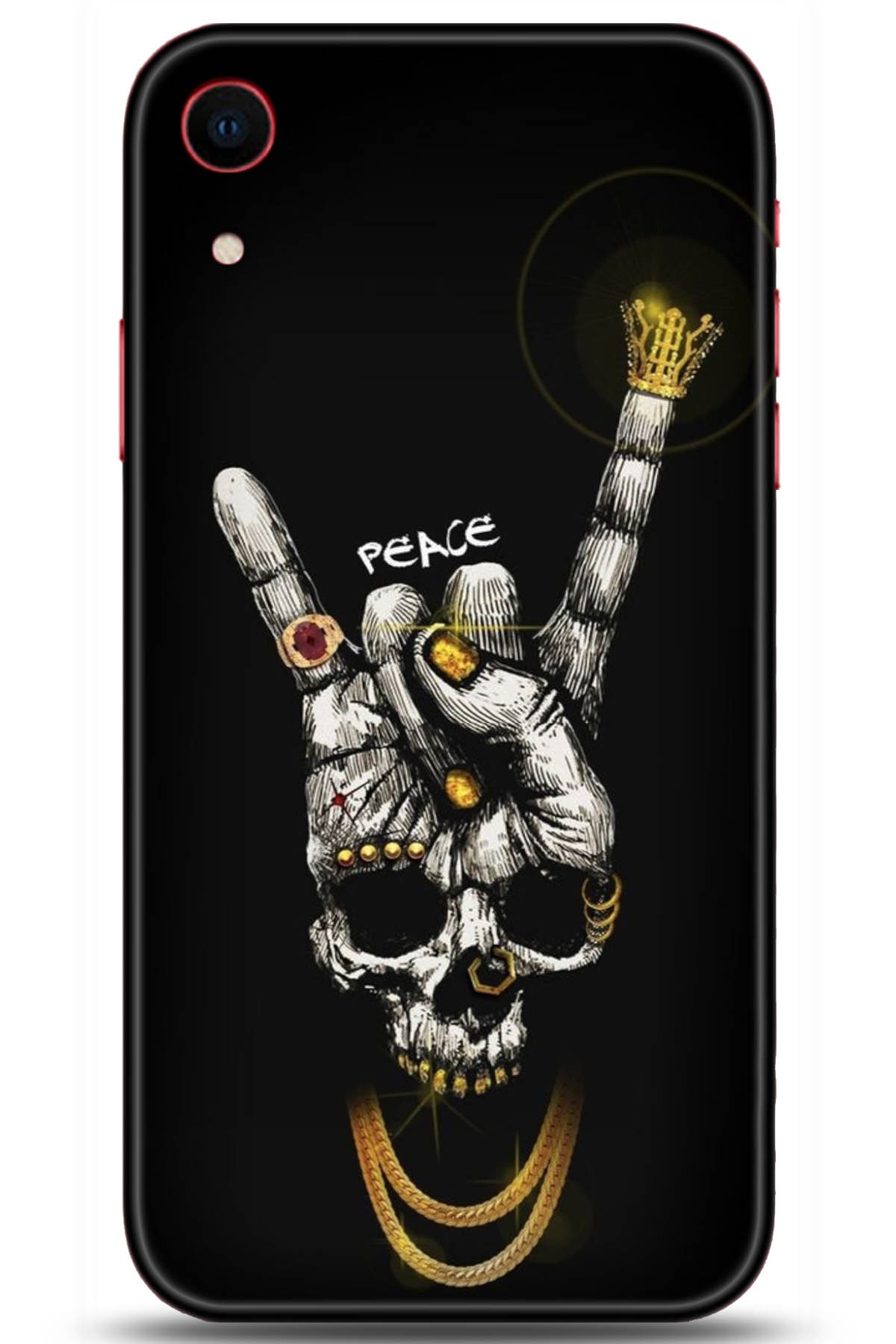 Apple iPhone XR Uyumlu Kılıf HD Baskılı Kılıf - Followed Institution 5148