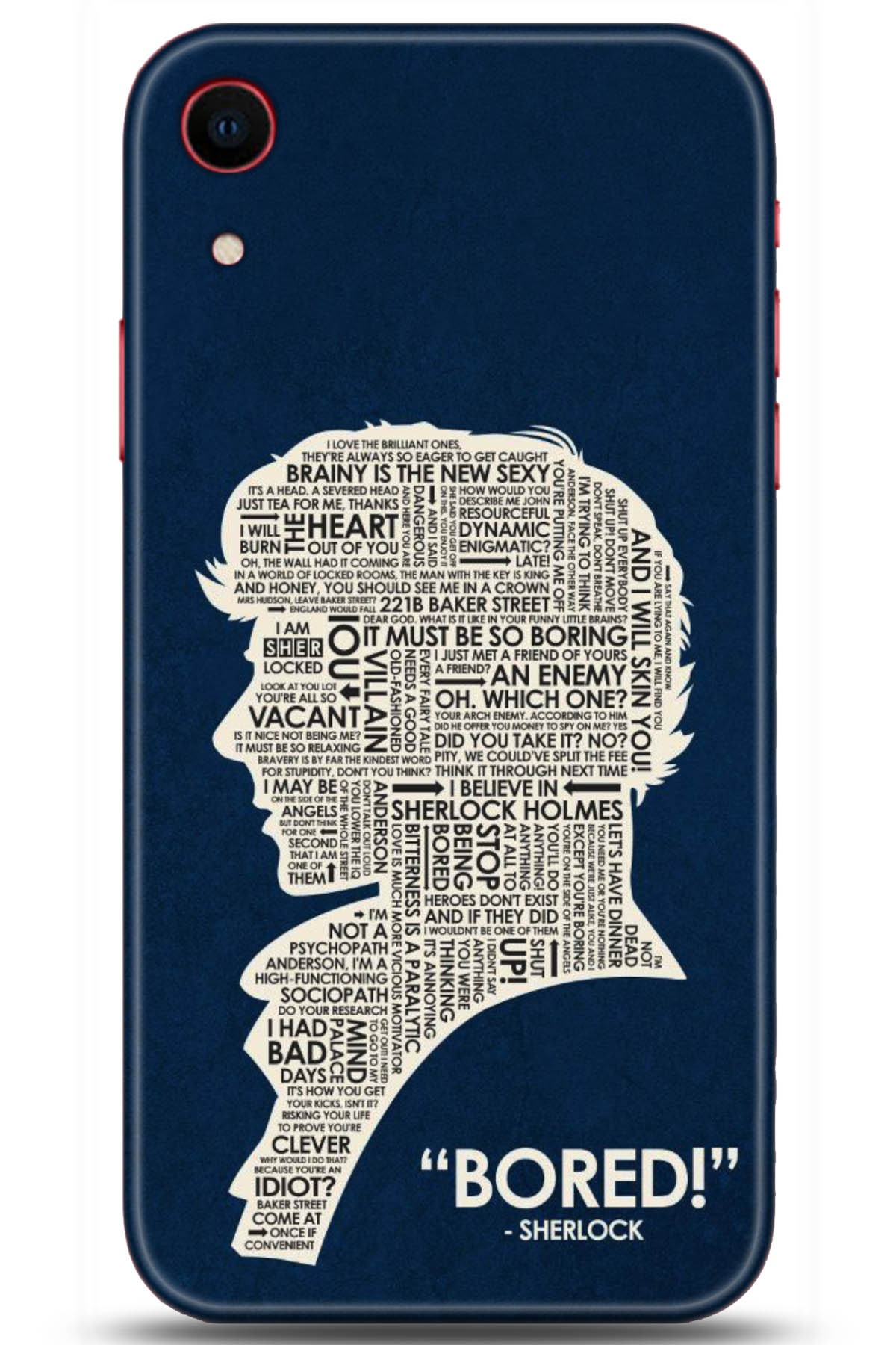 Apple iPhone XR Uyumlu Kılıf HD Baskılı Kılıf - Followed Institution 5156