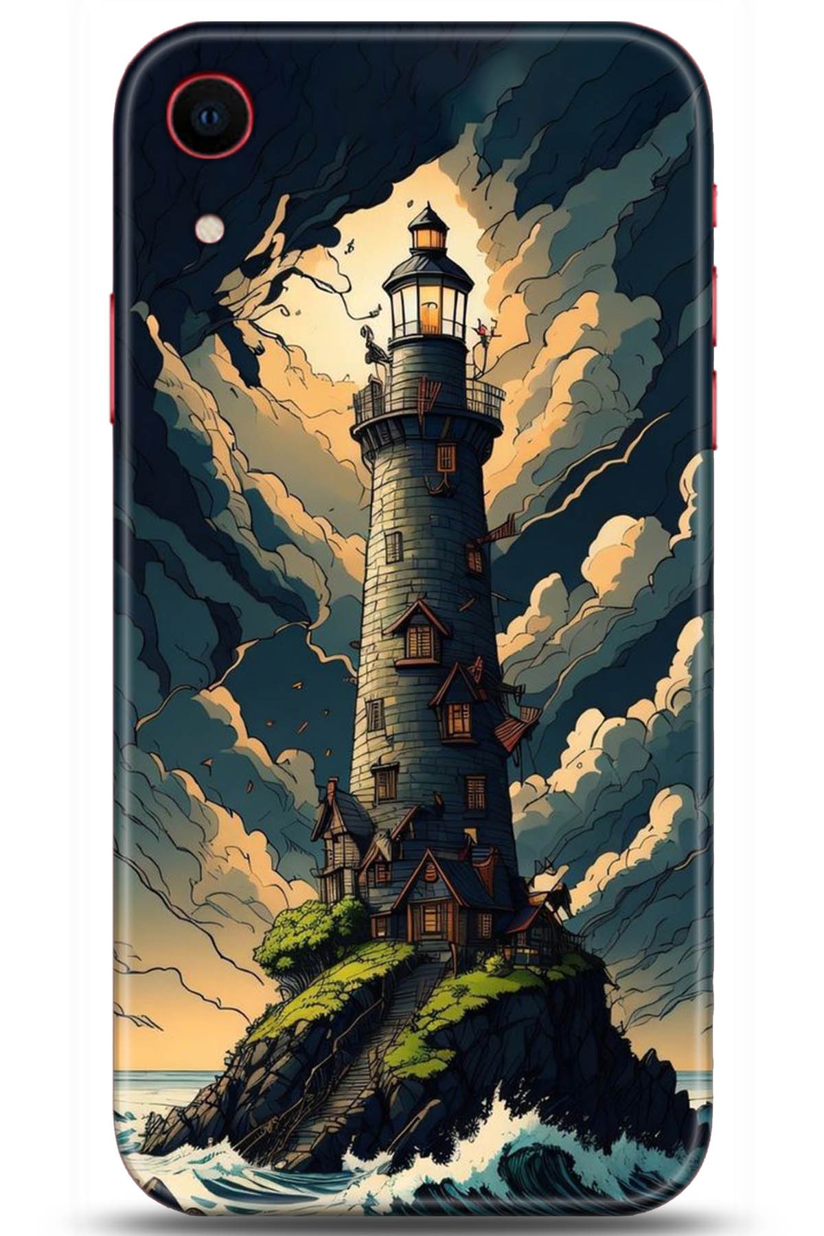 Apple iPhone XR Uyumlu Kılıf HD Baskılı Kılıf - Followed Institution 5236