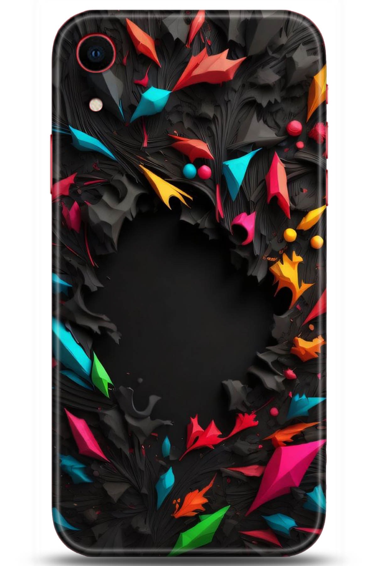 Apple iPhone XR Uyumlu Kılıf HD Baskılı Kılıf - Followed Institution 5253