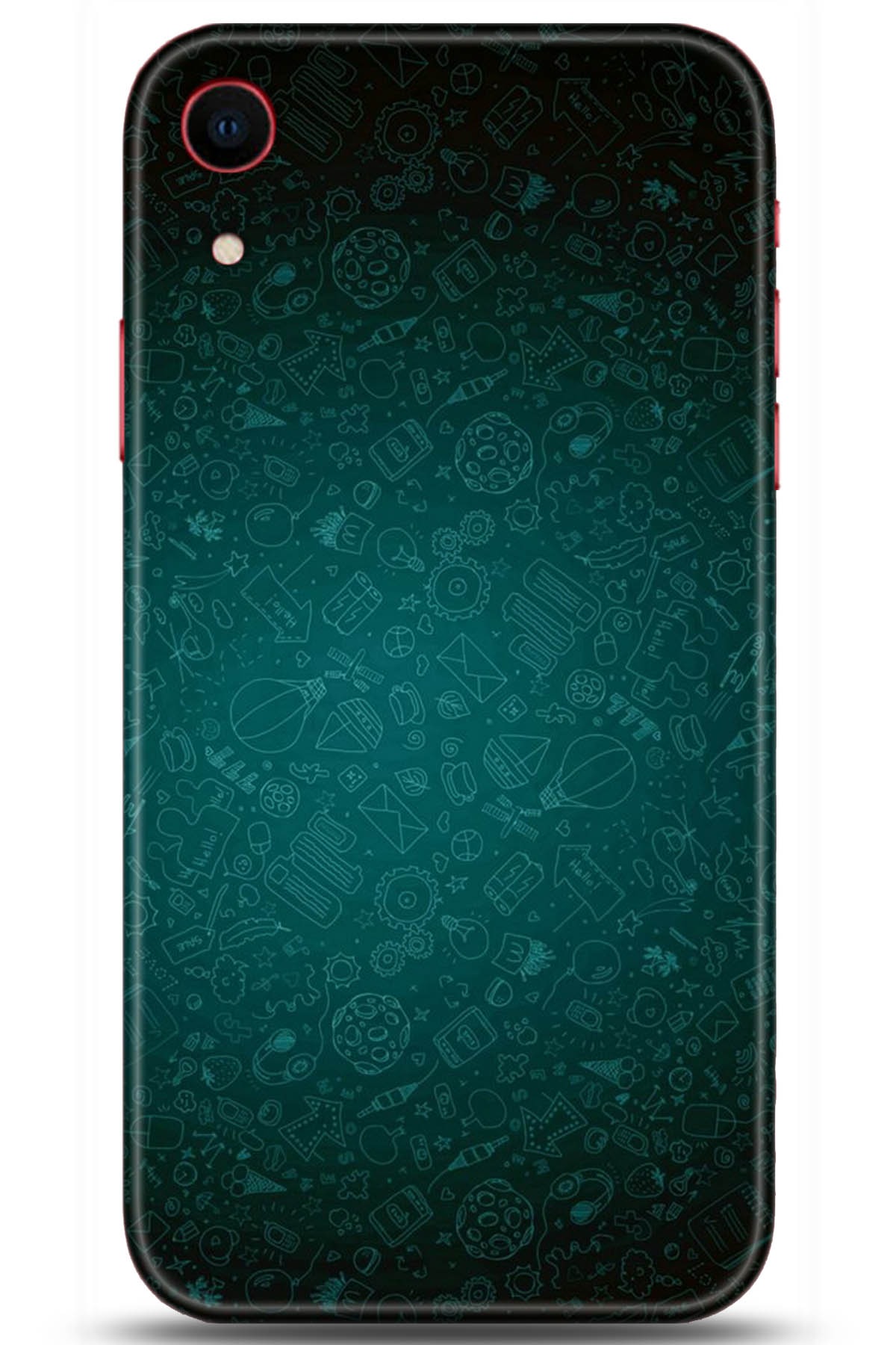 Apple iPhone XR Uyumlu Kılıf HD Baskılı Kılıf - Followed Institution 5255