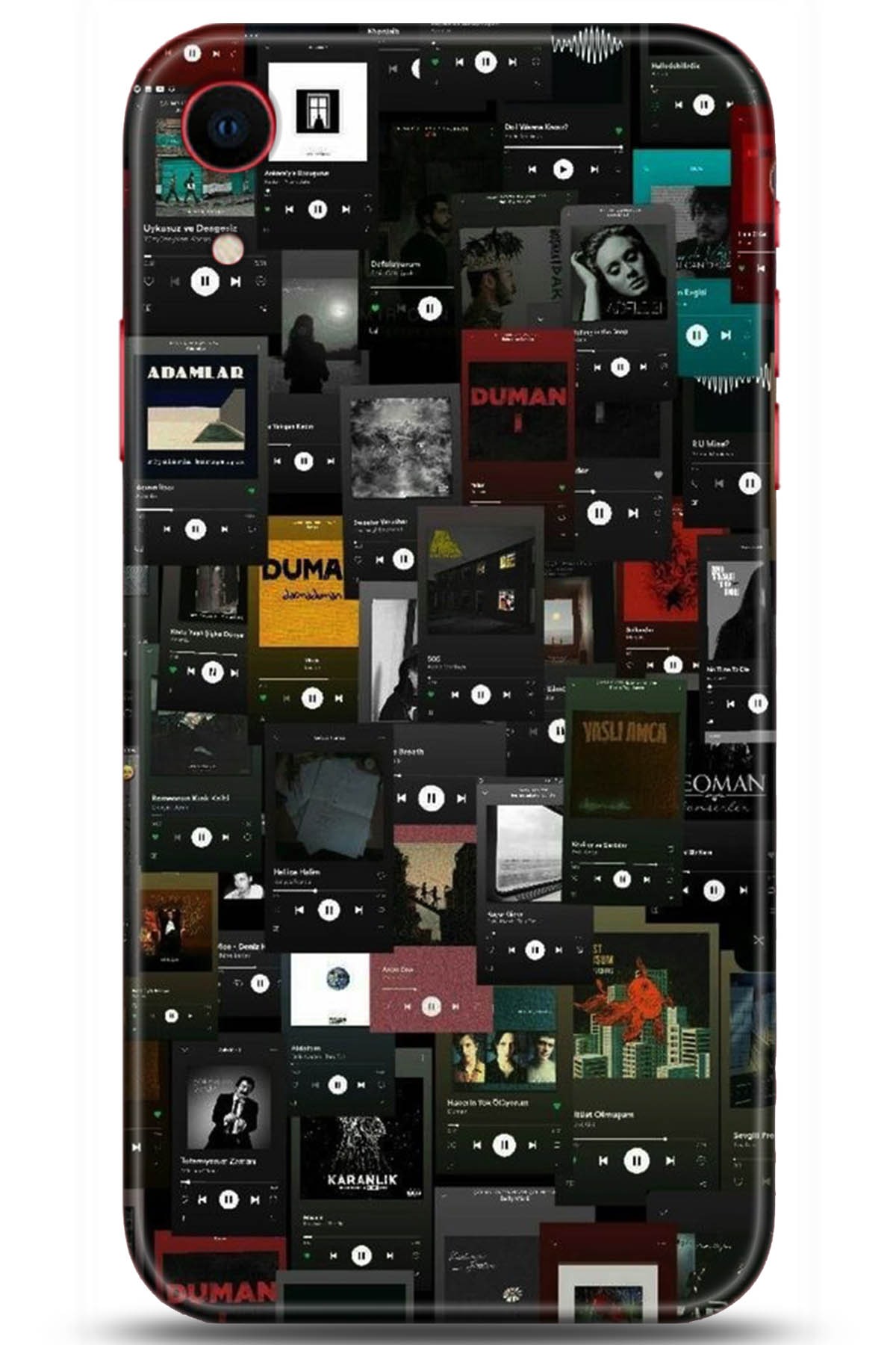 Apple iPhone XR Uyumlu Kılıf HD Baskılı Kılıf - Followed Institution 5264