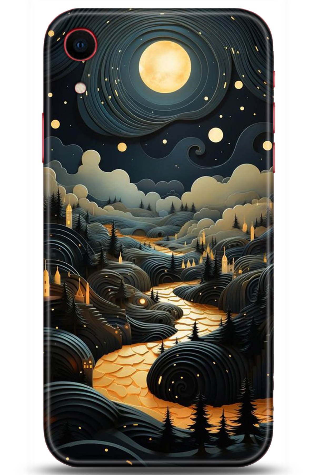 Apple iPhone XR Uyumlu Kılıf HD Baskılı Kılıf - Followed Institution 5268