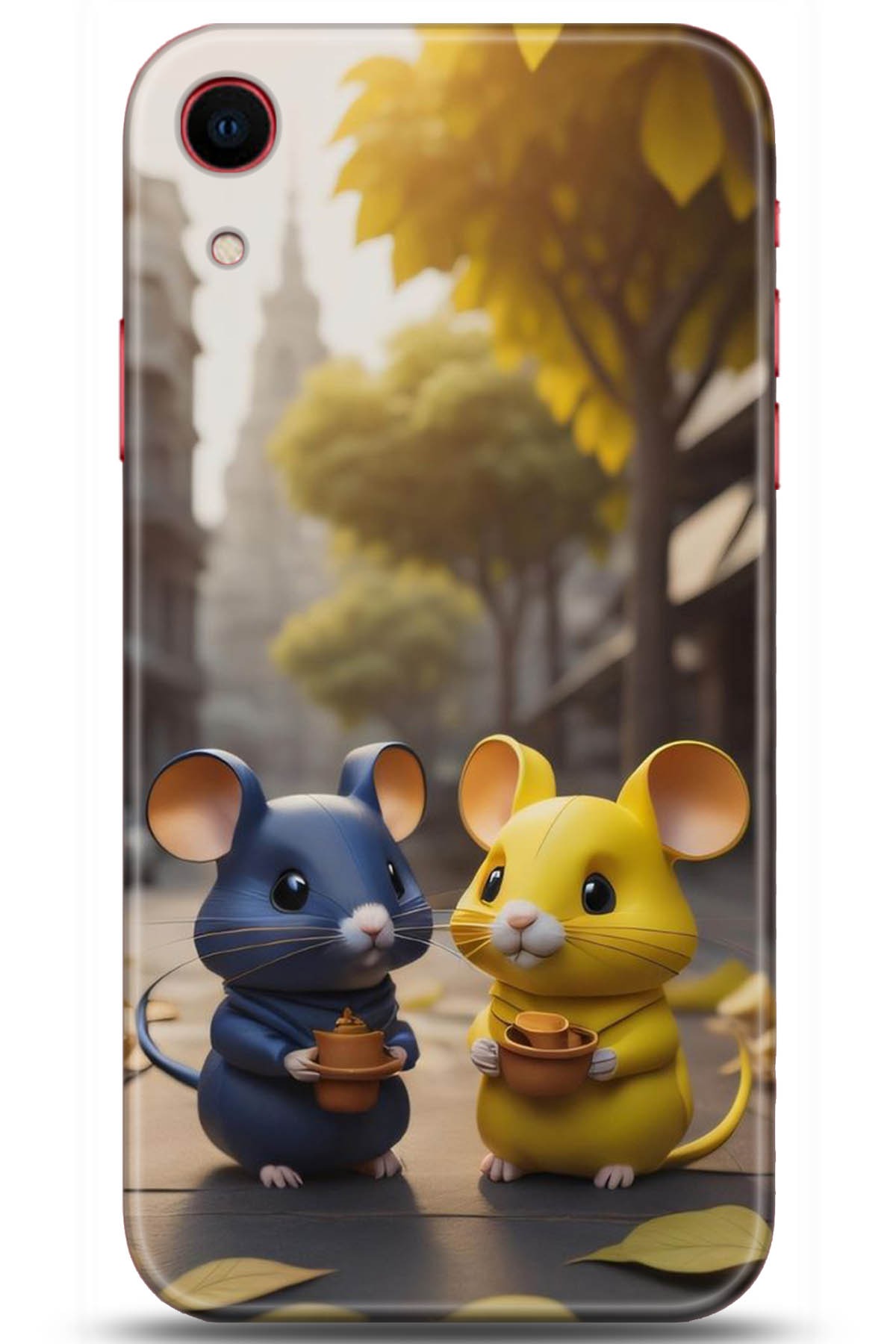 Apple iPhone XR Uyumlu Kılıf HD Baskılı Kılıf - Followed Institution 5306