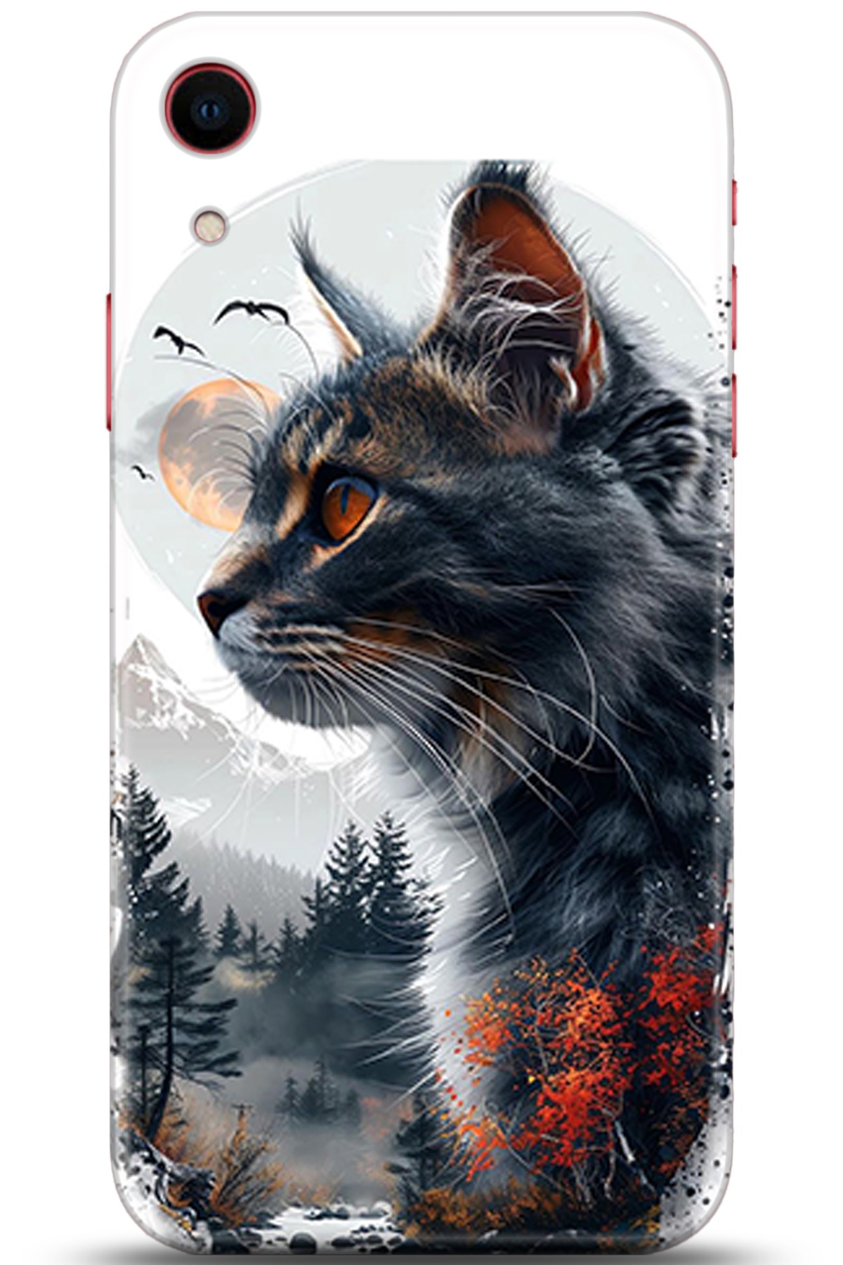 Apple iPhone XR Uyumlu Kılıf HD Baskılı Kılıf - Followed Institution 5319