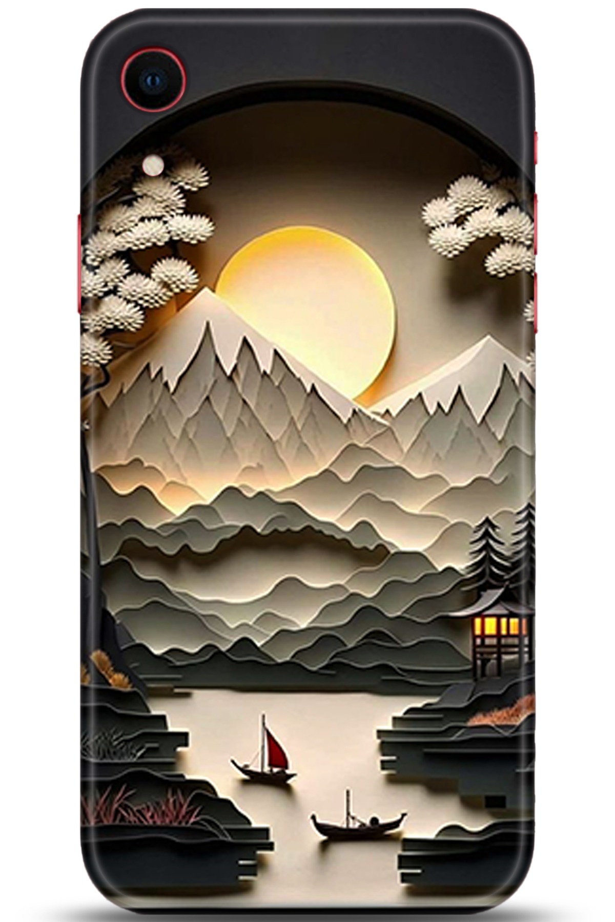 Apple iPhone XR Uyumlu Kılıf HD Baskılı Kılıf - Followed Institution 5354