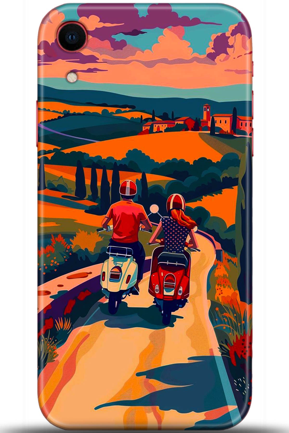 Apple iPhone XR Uyumlu Kılıf HD Baskılı Kılıf - Followed Institution 5390