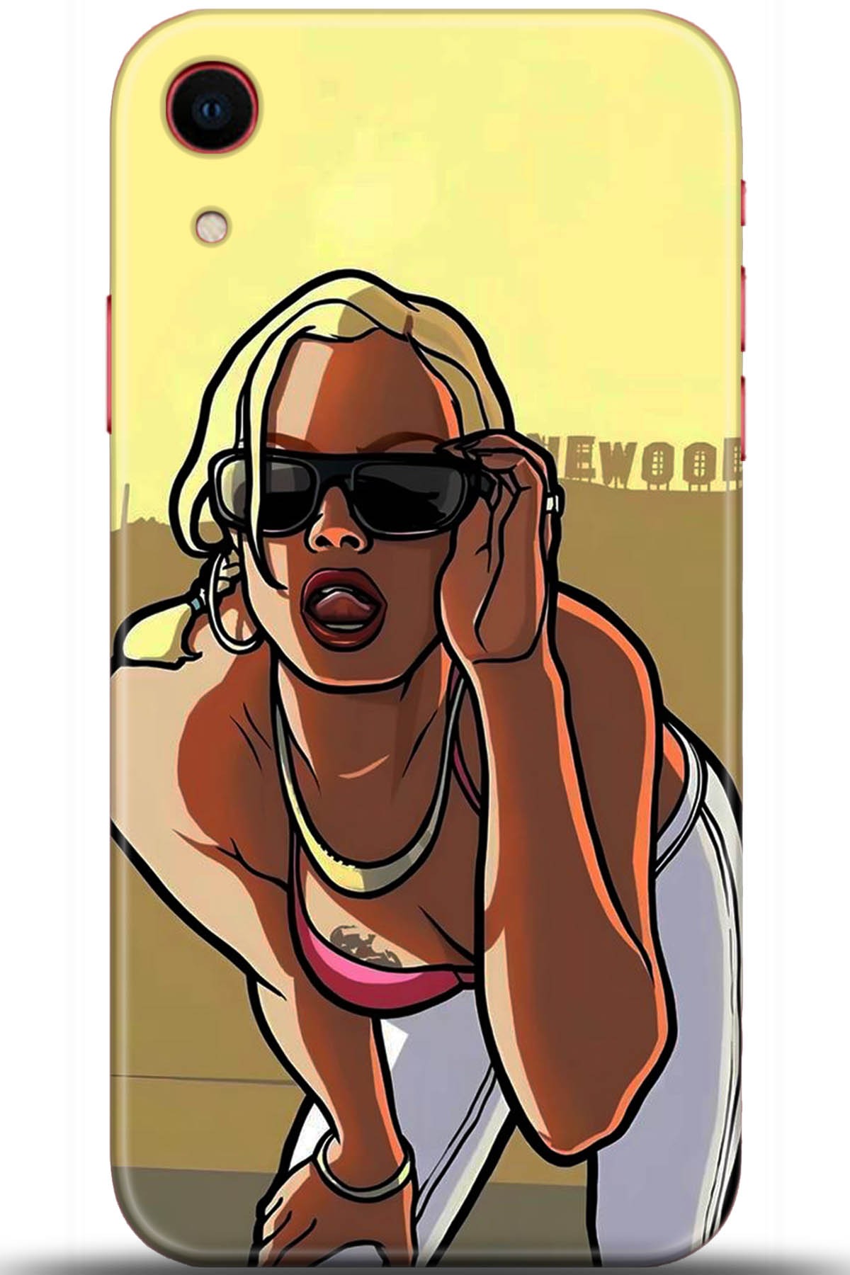 Apple iPhone XR Uyumlu Kılıf HD Baskılı Kılıf - Followed Institution 5412