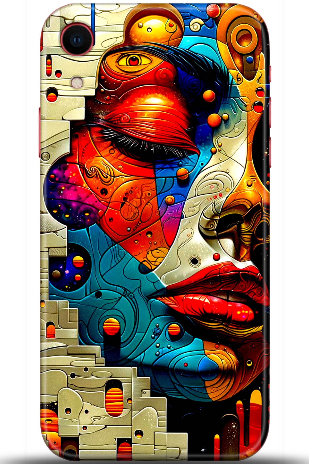 Apple iPhone XR Uyumlu Kılıf HD Baskılı Kılıf - Followed Institution 5422