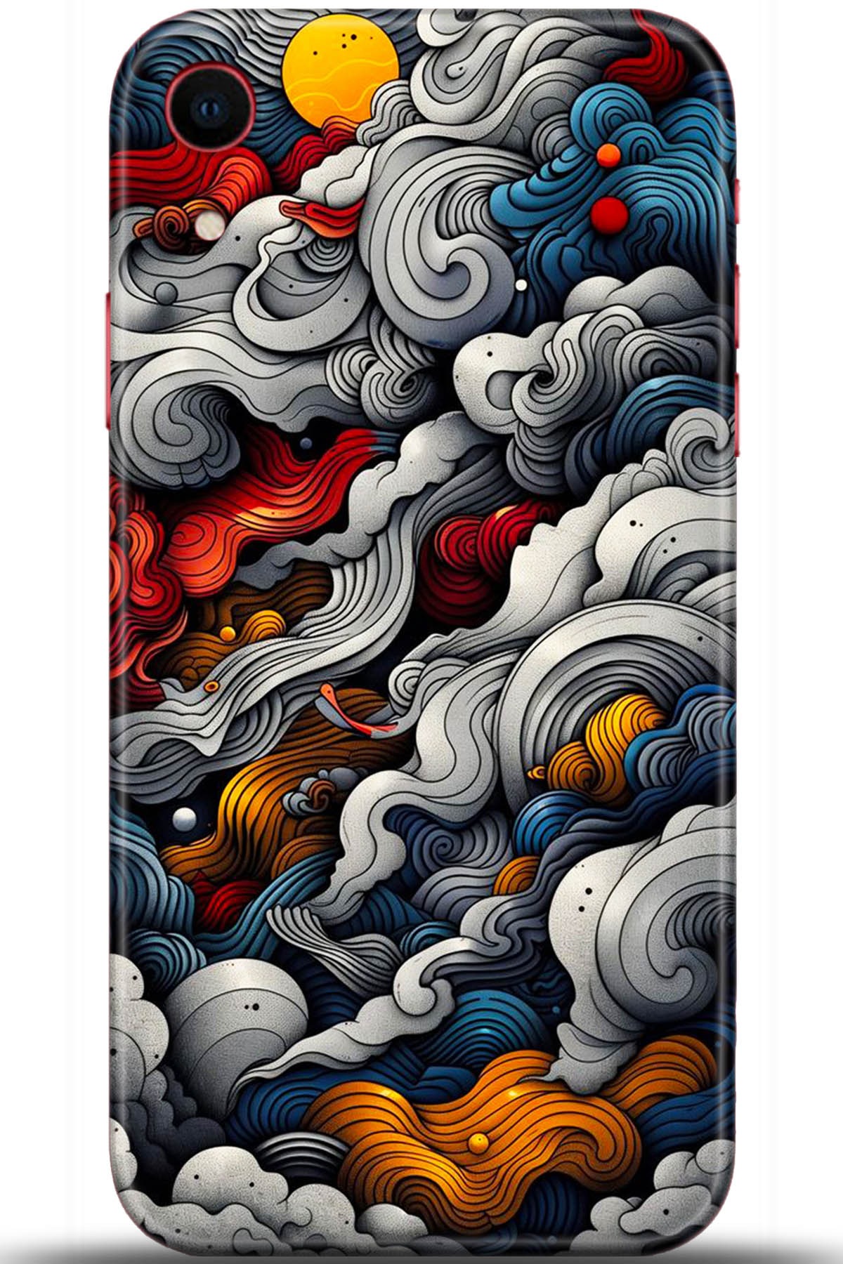 Apple iPhone XR Uyumlu Kılıf HD Baskılı Kılıf - Followed Institution 5436