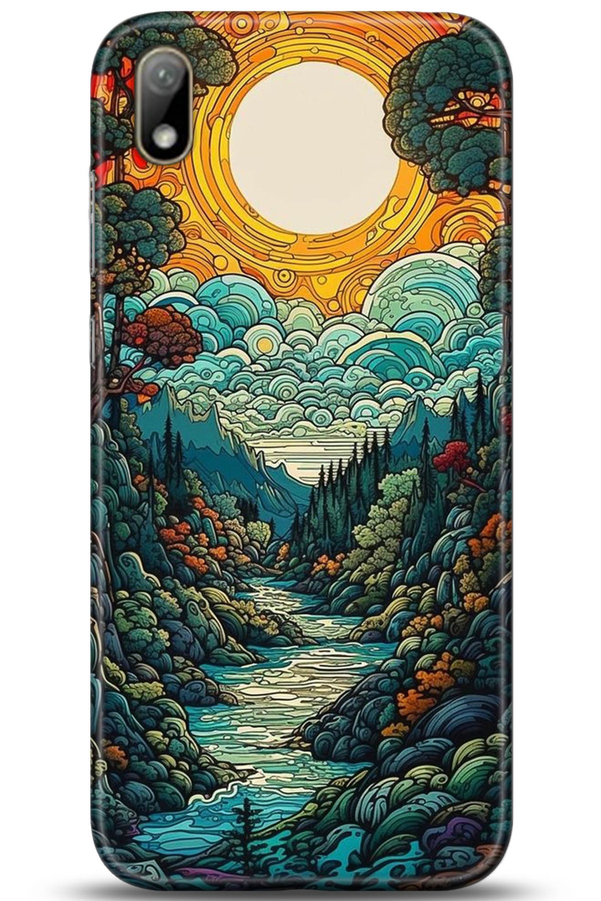 Huawei Y5 2019 Uyumlu Kılıf HD Baskılı Kılıf - Followed Institution 5198