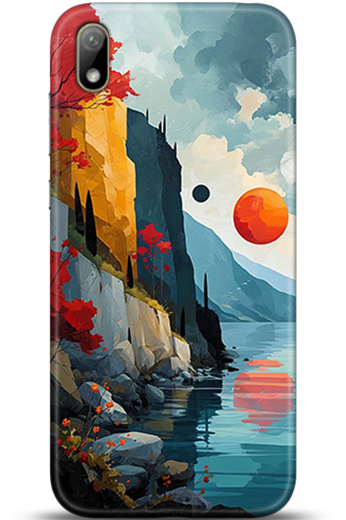 Huawei Y5 2019 Uyumlu Kılıf HD Baskılı Kılıf - Followed Institution 5368