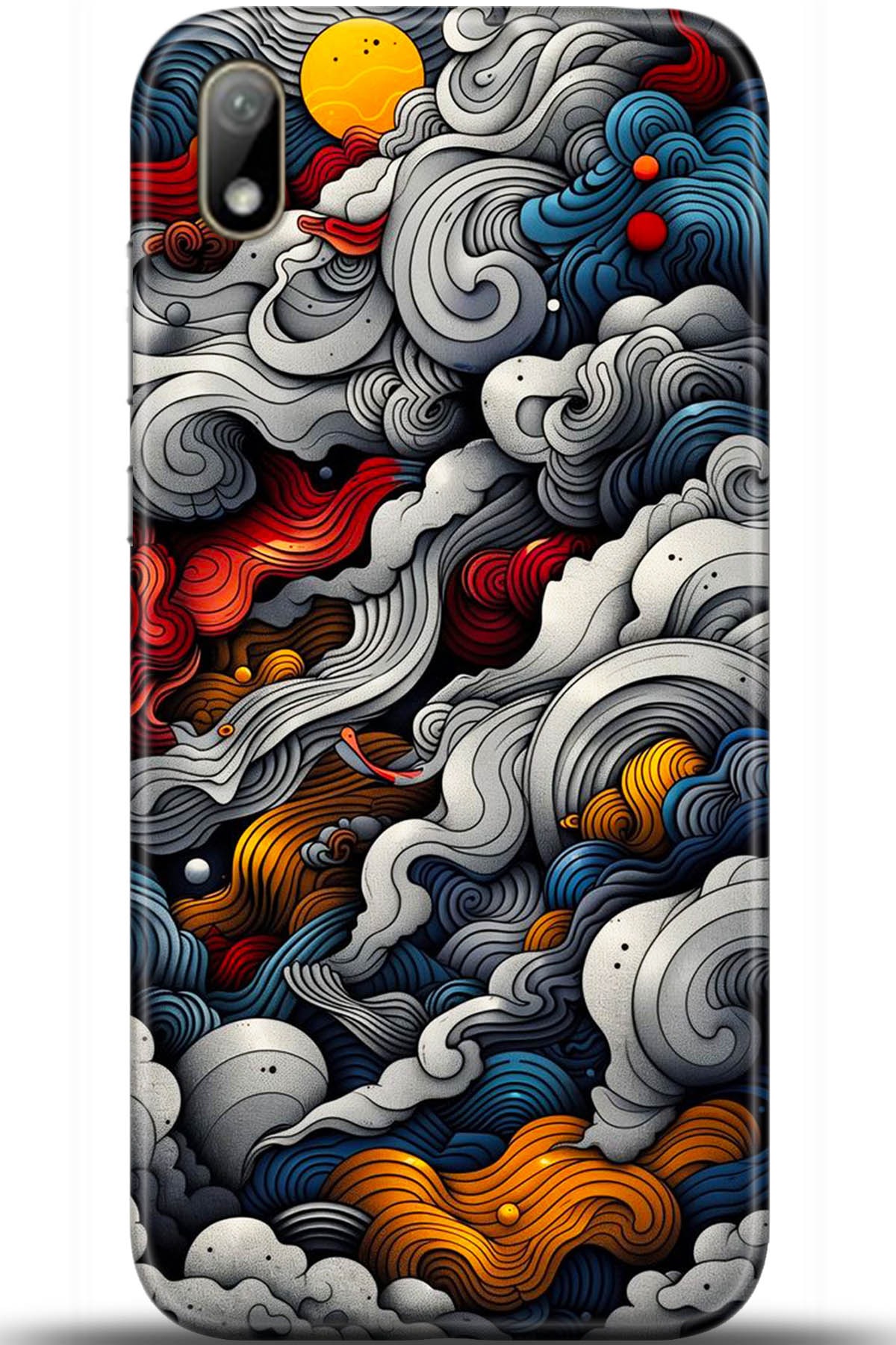 Huawei Y5 2019 Uyumlu Kılıf HD Baskılı Kılıf - Followed Institution 5436