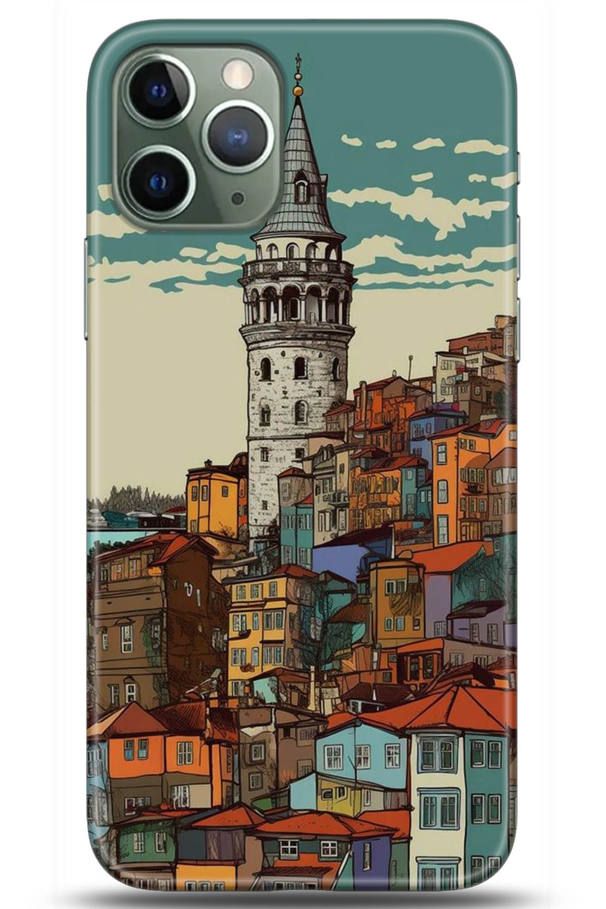 Apple iPhone 11 Pro Max Uyumlu Kılıf HD Baskılı Kılıf - Followed Institution 5199