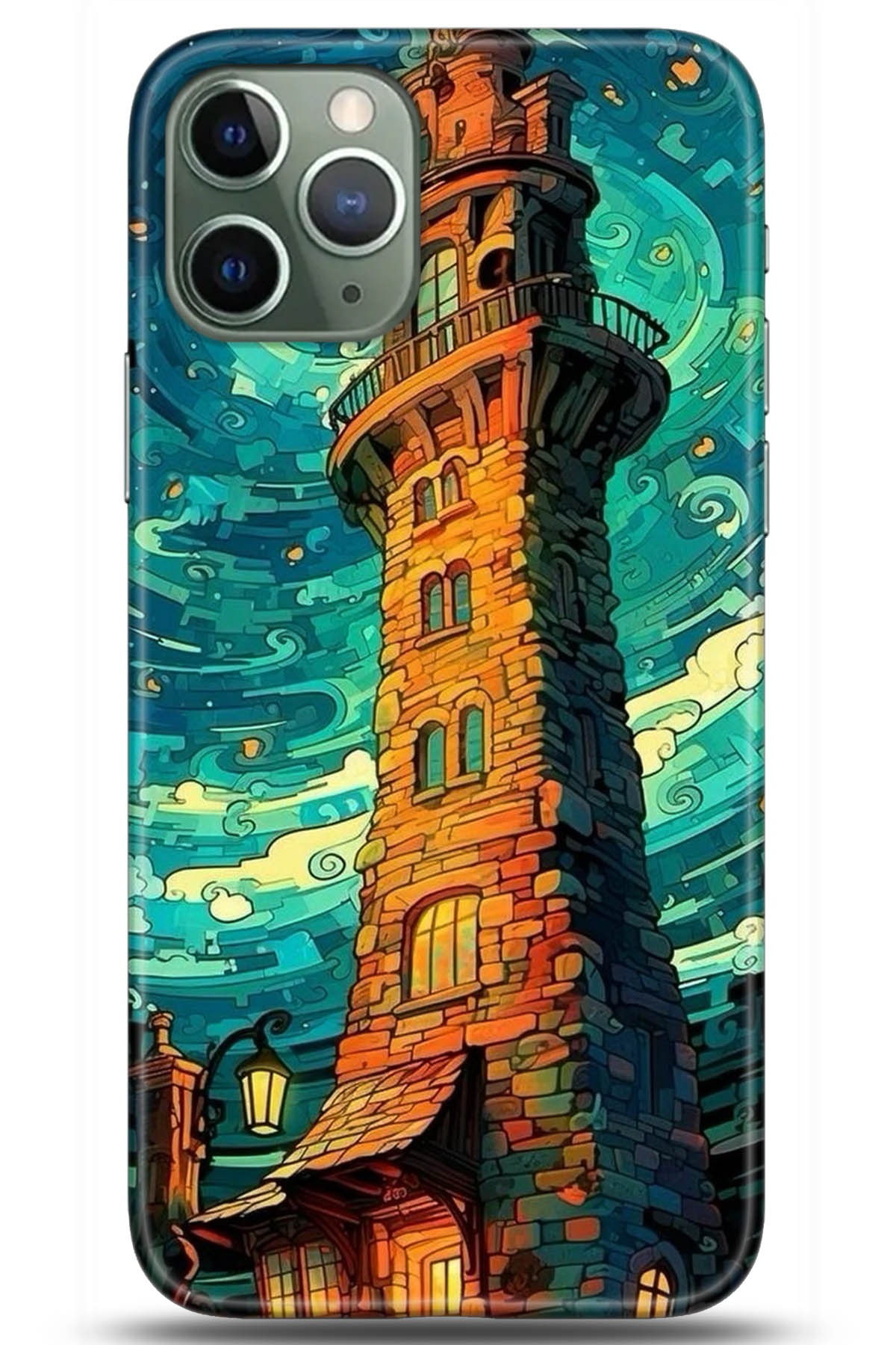 Apple iPhone 11 Pro Max Uyumlu Kılıf HD Baskılı Kılıf - Followed Institution 5233