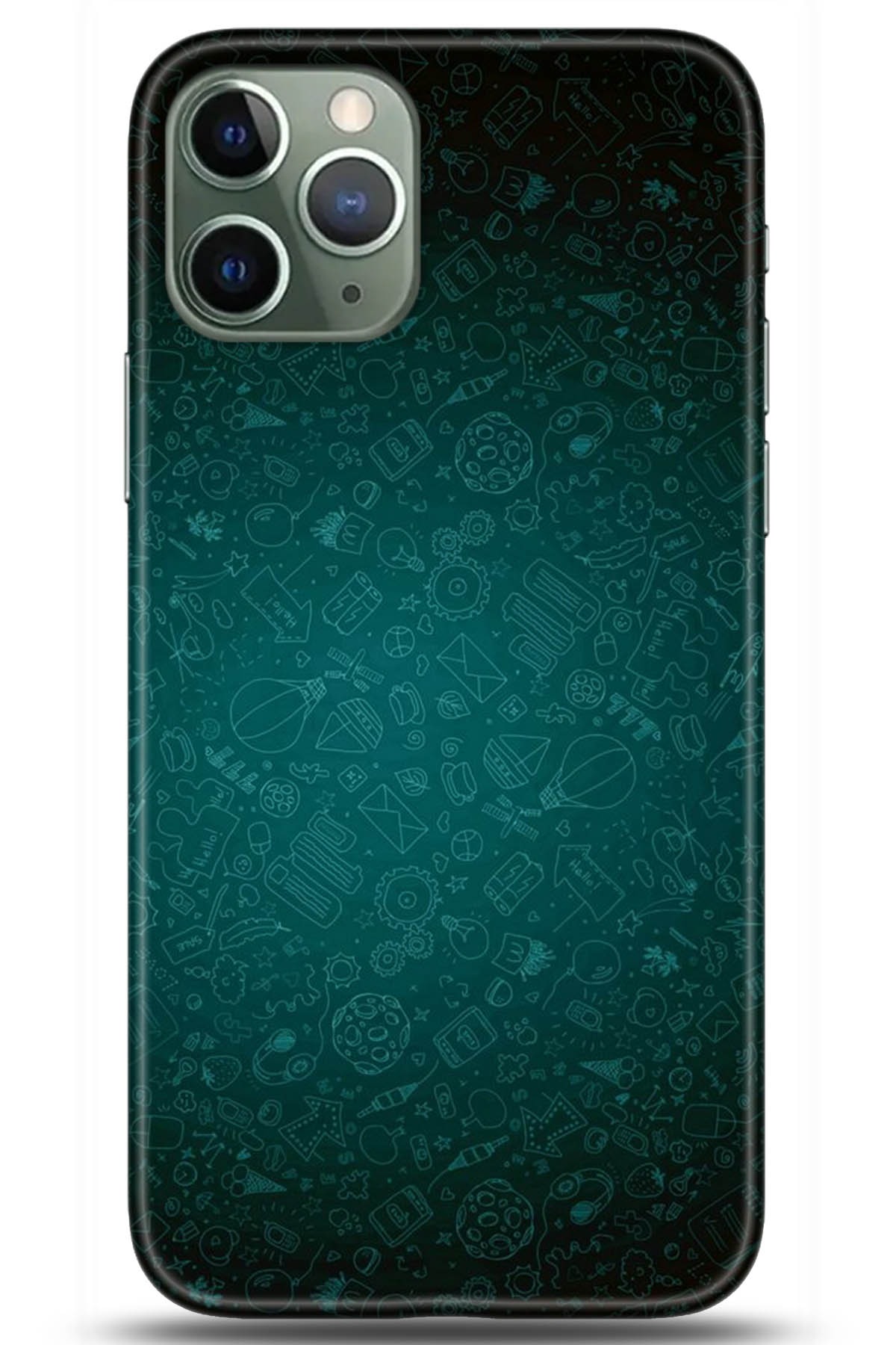 Apple iPhone 11 Pro Max Uyumlu Kılıf HD Baskılı Kılıf - Followed Institution 5255