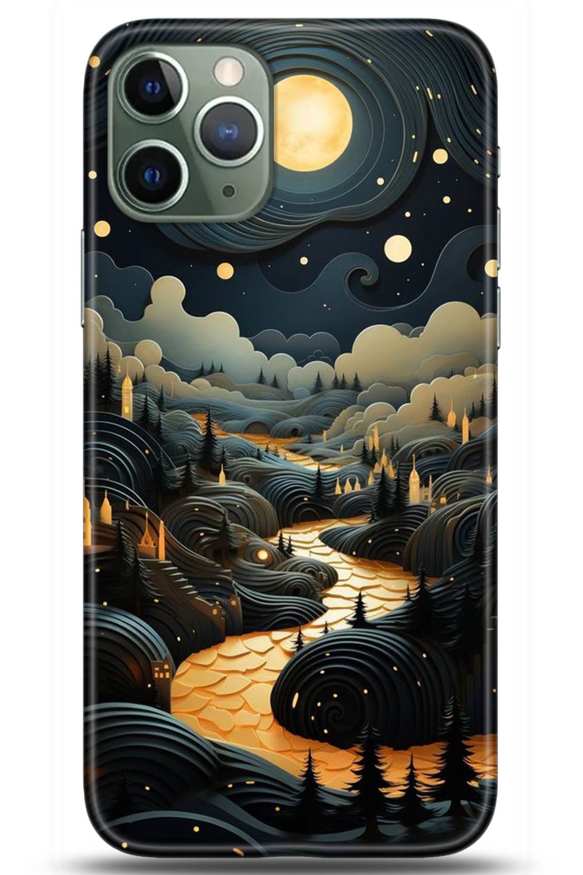 Apple iPhone 11 Pro Max Uyumlu Kılıf HD Baskılı Kılıf - Followed Institution 5268