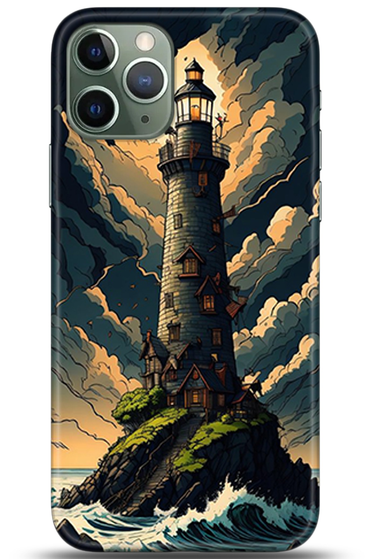 Apple iPhone 11 Pro Max Uyumlu Kılıf HD Baskılı Kılıf - Followed Institution 5363