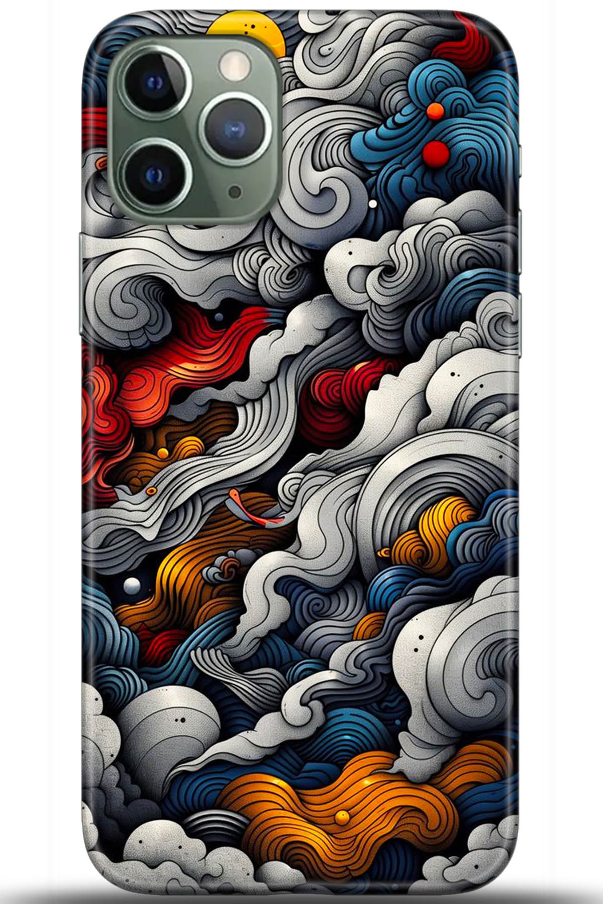 Apple iPhone 11 Pro Max Uyumlu Kılıf HD Baskılı Kılıf - Followed Institution 5436