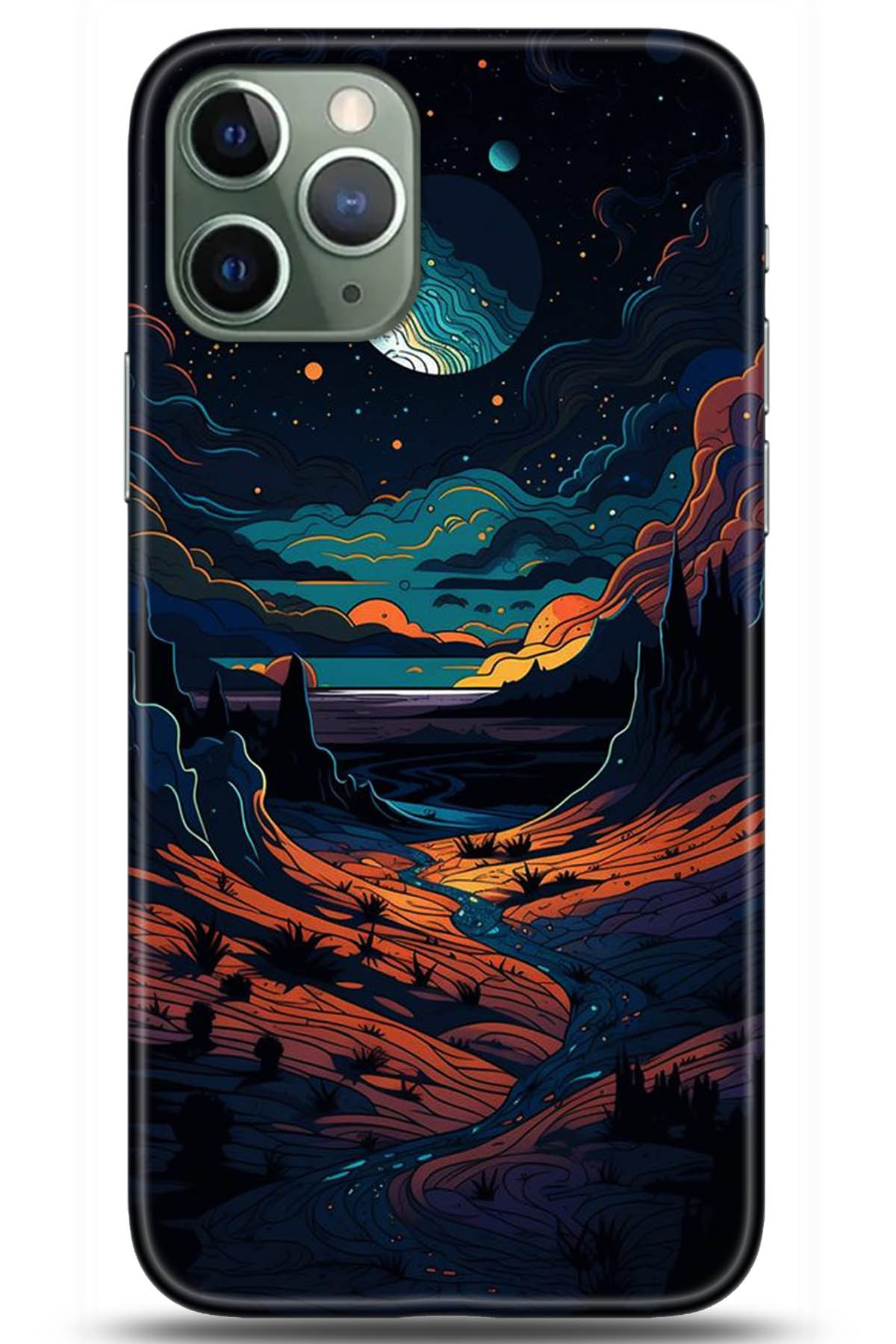 Apple iPhone 11 Pro Uyumlu Kılıf HD Baskılı Kılıf - Followed Institution 5275