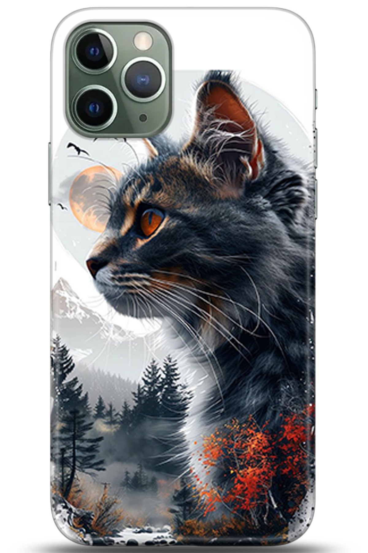 Apple iPhone 11 Pro Uyumlu Kılıf HD Baskılı Kılıf - Followed Institution 5319