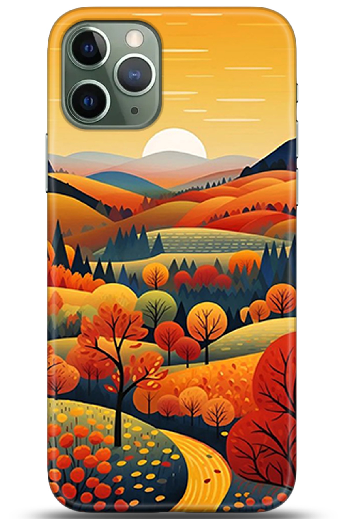 Apple iPhone 11 Pro Uyumlu Kılıf HD Baskılı Kılıf - Followed Institution 5356