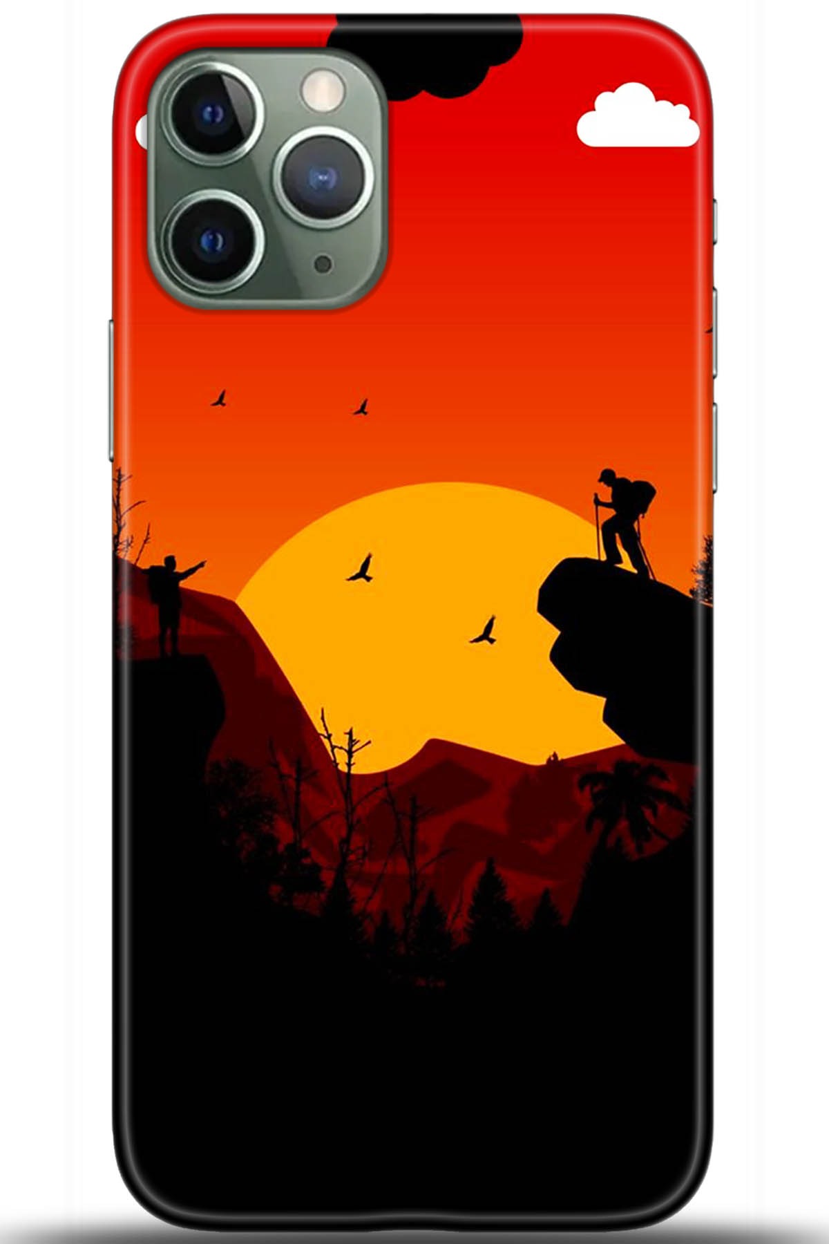 Apple iPhone 11 Pro Uyumlu Kılıf HD Baskılı Kılıf - Followed Institution 5407