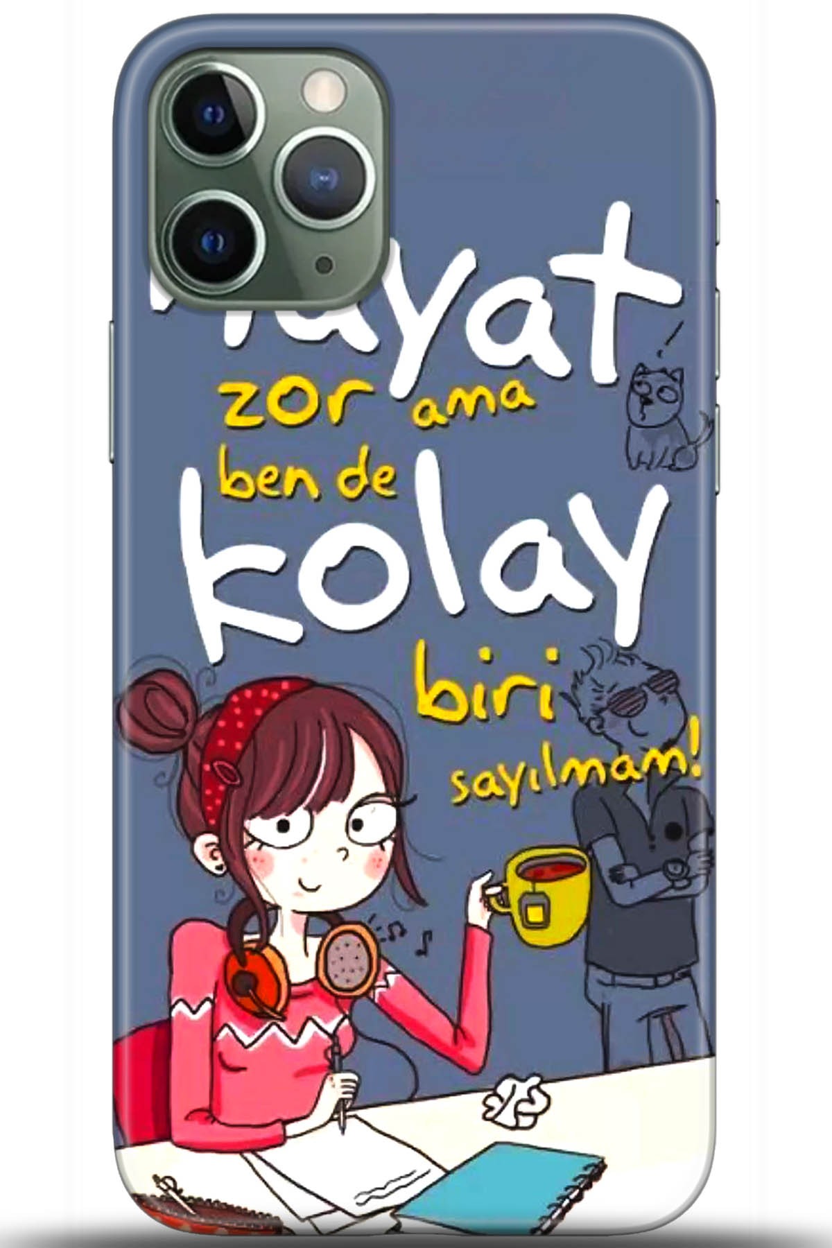 Apple iPhone 11 Pro Uyumlu Kılıf HD Baskılı Kılıf - Followed Institution 5686