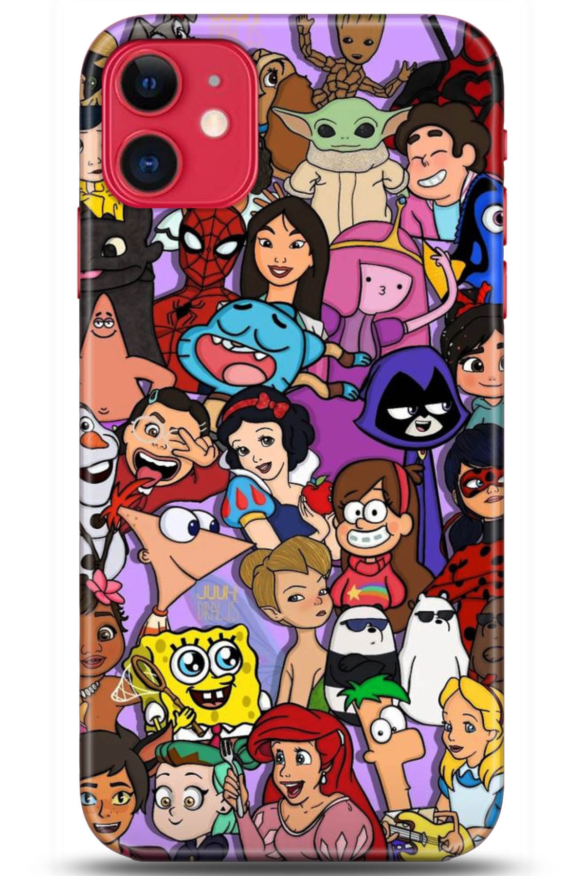 Apple iPhone 11 Uyumlu Kılıf HD Baskılı Kılıf - Followed Institution 5168