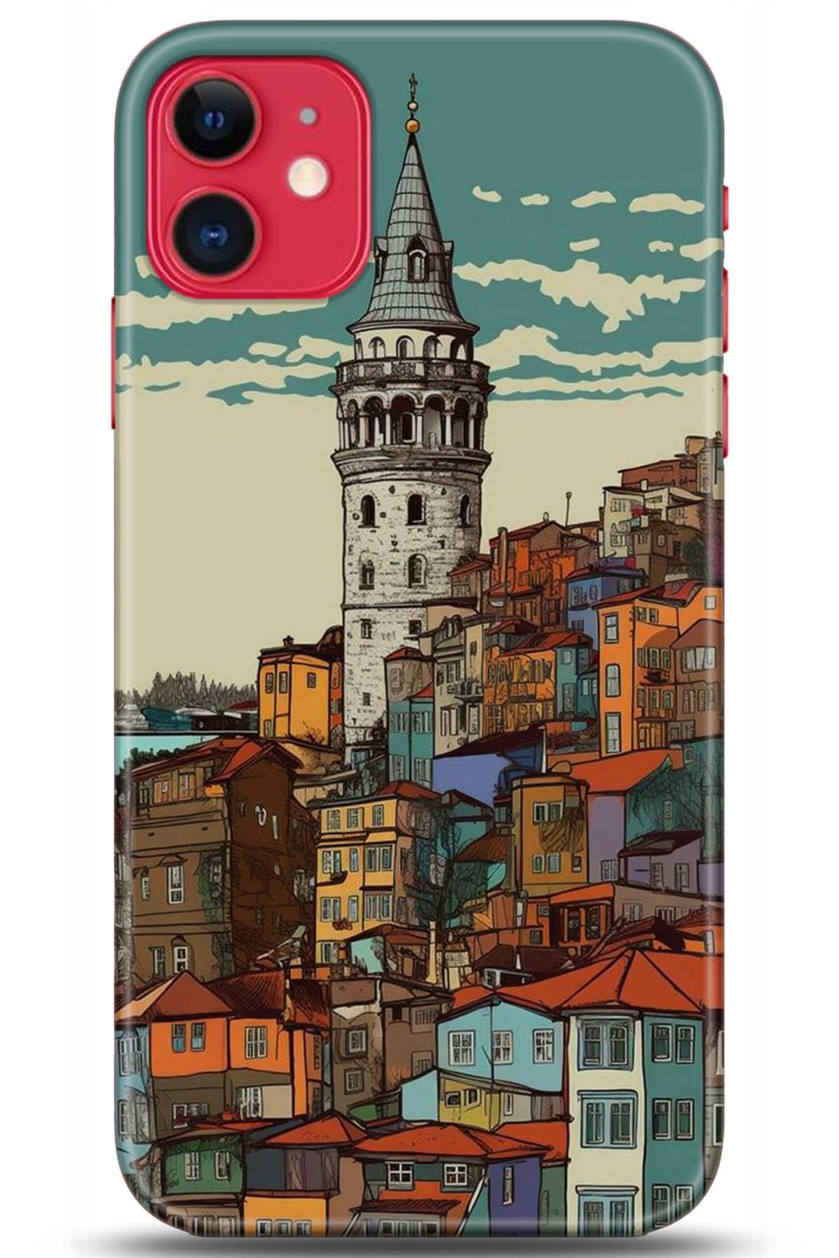 Apple iPhone 11 Uyumlu Kılıf HD Baskılı Kılıf - Followed Institution 5199