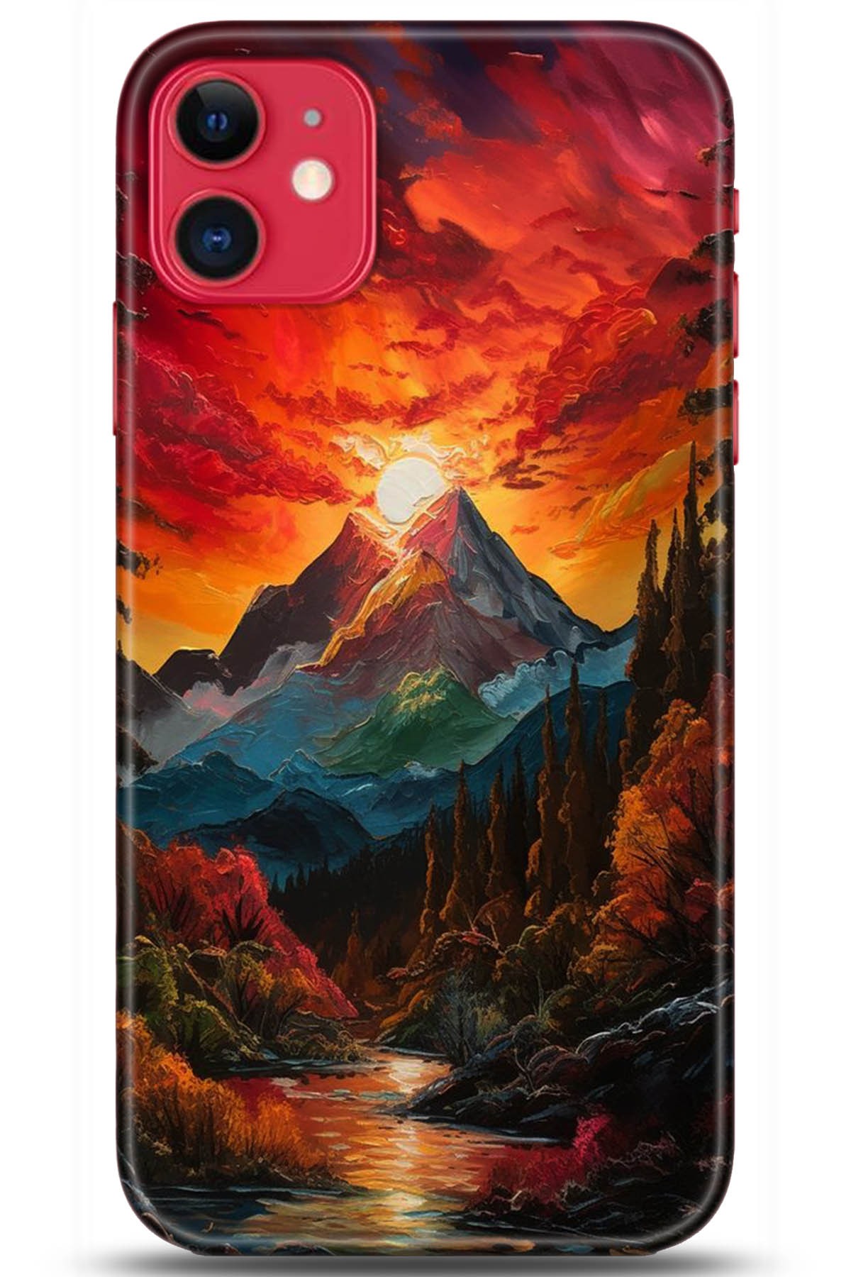 Apple iPhone 11 Uyumlu Kılıf HD Baskılı Kılıf - Followed Institution 5224