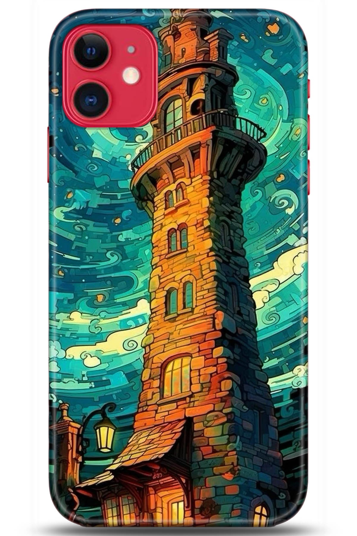 Apple iPhone 11 Uyumlu Kılıf HD Baskılı Kılıf - Followed Institution 5233