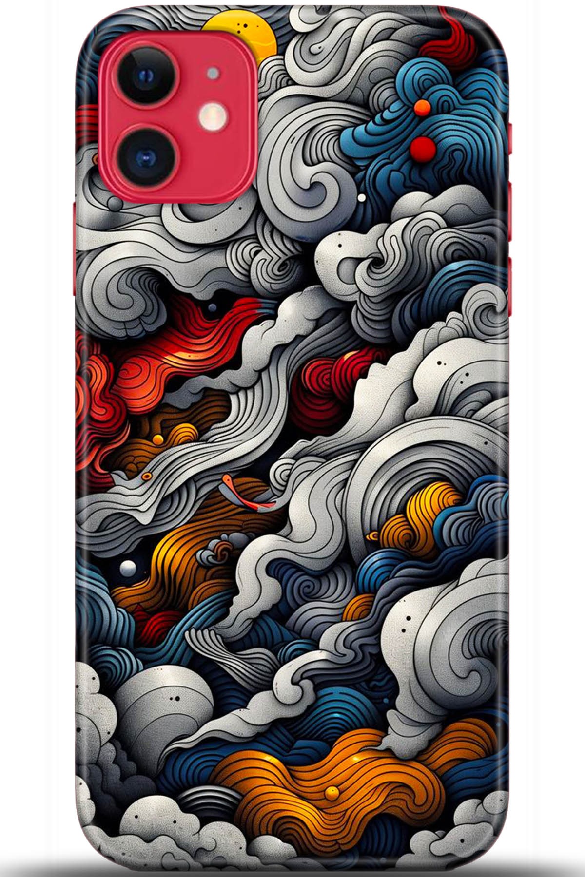 Apple iPhone 11 Uyumlu Kılıf HD Baskılı Kılıf - Followed Institution 5436