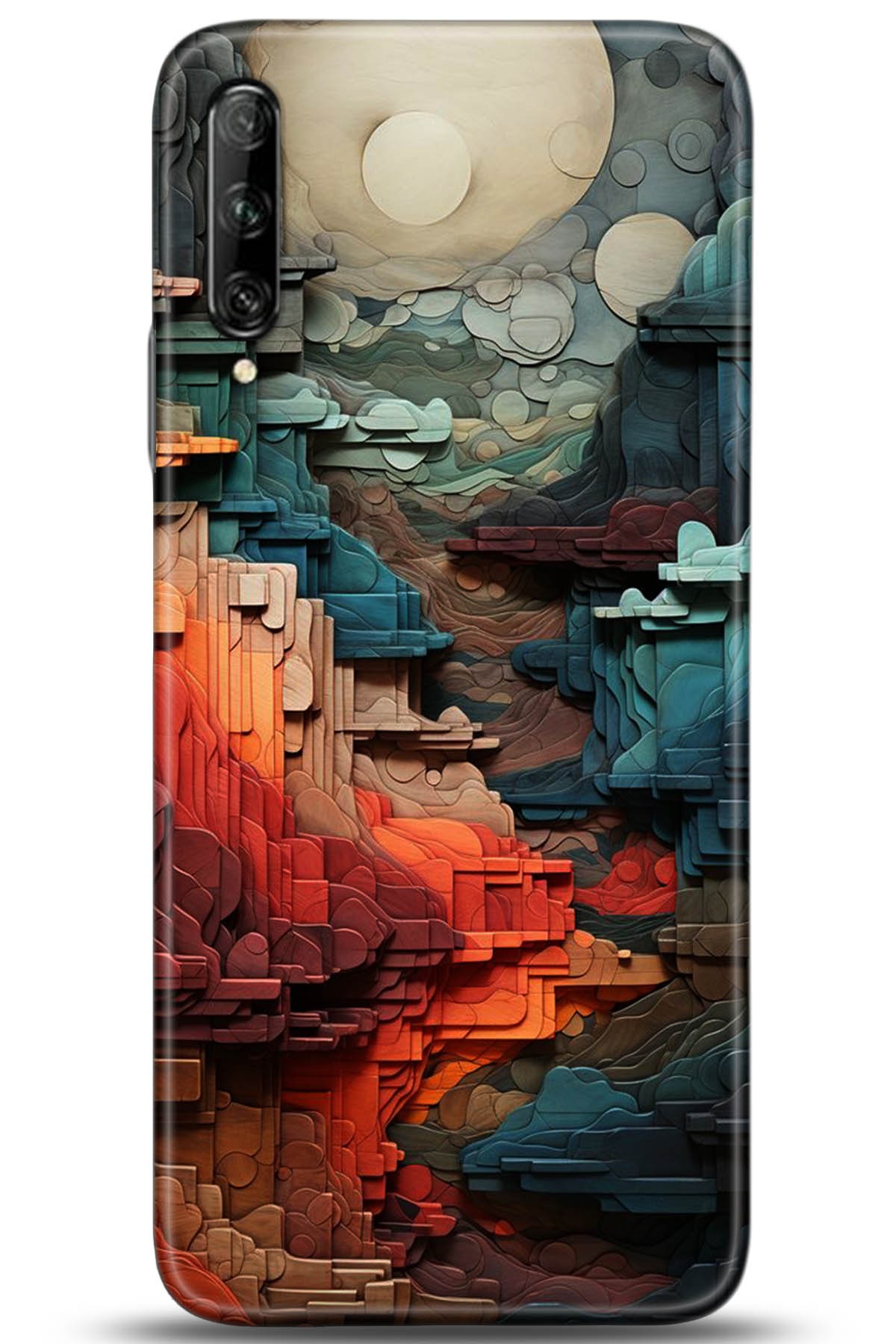 Huawei P Smart Pro 2019 Uyumlu Kılıf HD Baskılı Kılıf - Followed Institution 5218