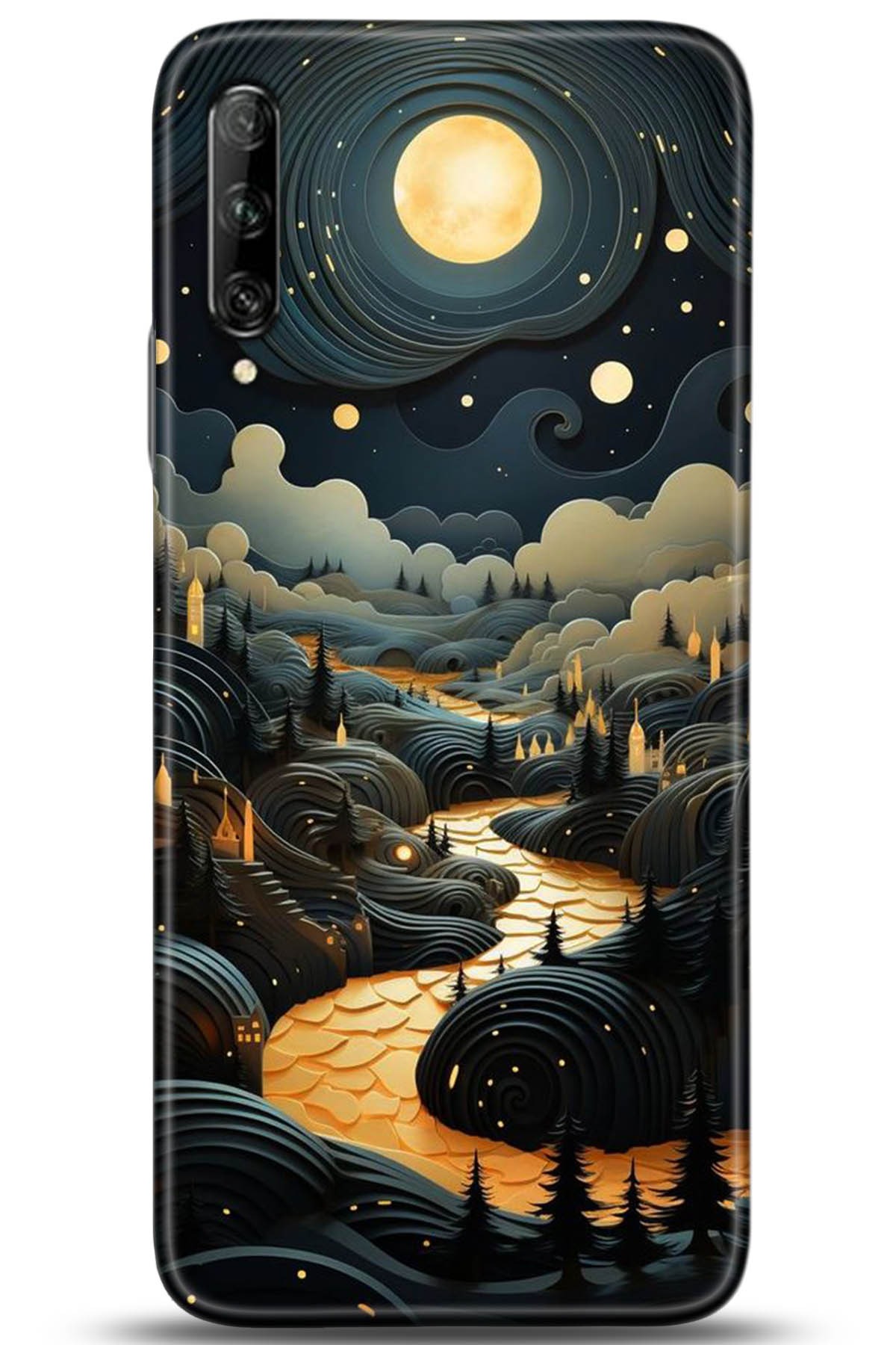 Huawei P Smart Pro 2019 Uyumlu Kılıf HD Baskılı Kılıf - Followed Institution 5268