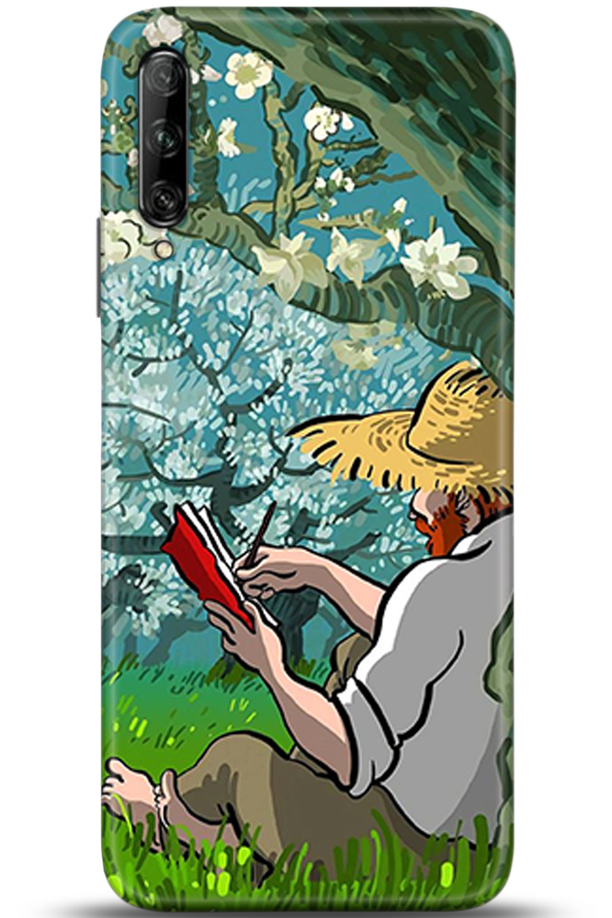 Huawei P Smart Pro 2019 Uyumlu Kılıf HD Baskılı Kılıf - Followed Institution 5343