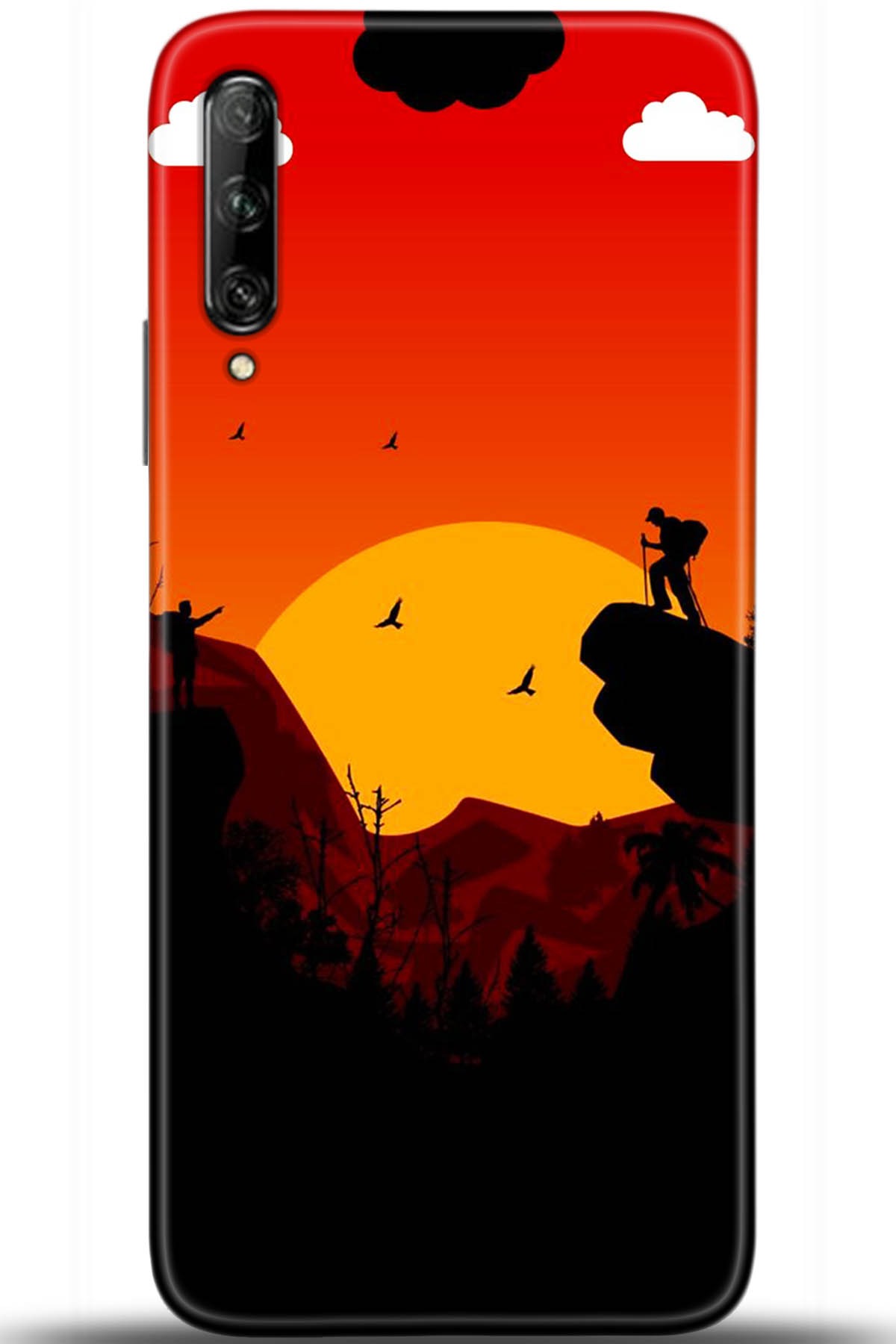 Huawei P Smart Pro 2019 Uyumlu Kılıf HD Baskılı Kılıf - Followed Institution 5407