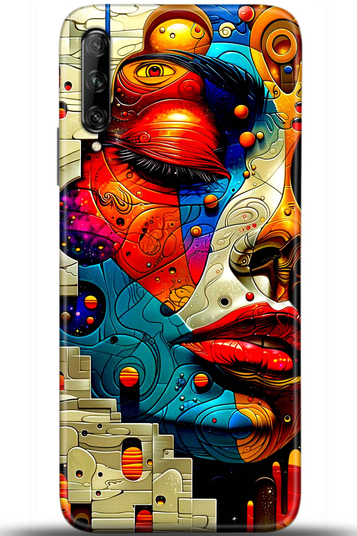 Huawei P Smart Pro 2019 Uyumlu Kılıf HD Baskılı Kılıf - Followed Institution 5422