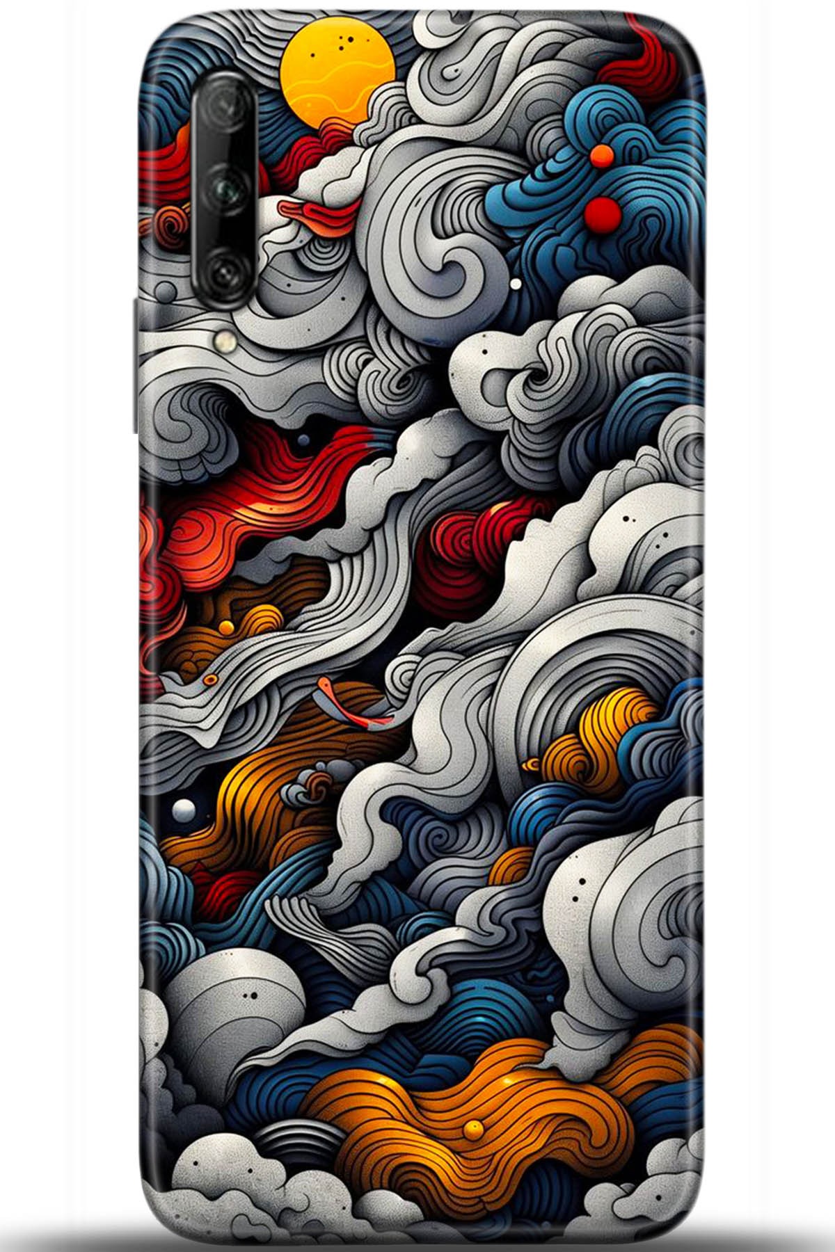 Huawei P Smart Pro 2019 Uyumlu Kılıf HD Baskılı Kılıf - Followed Institution 5436