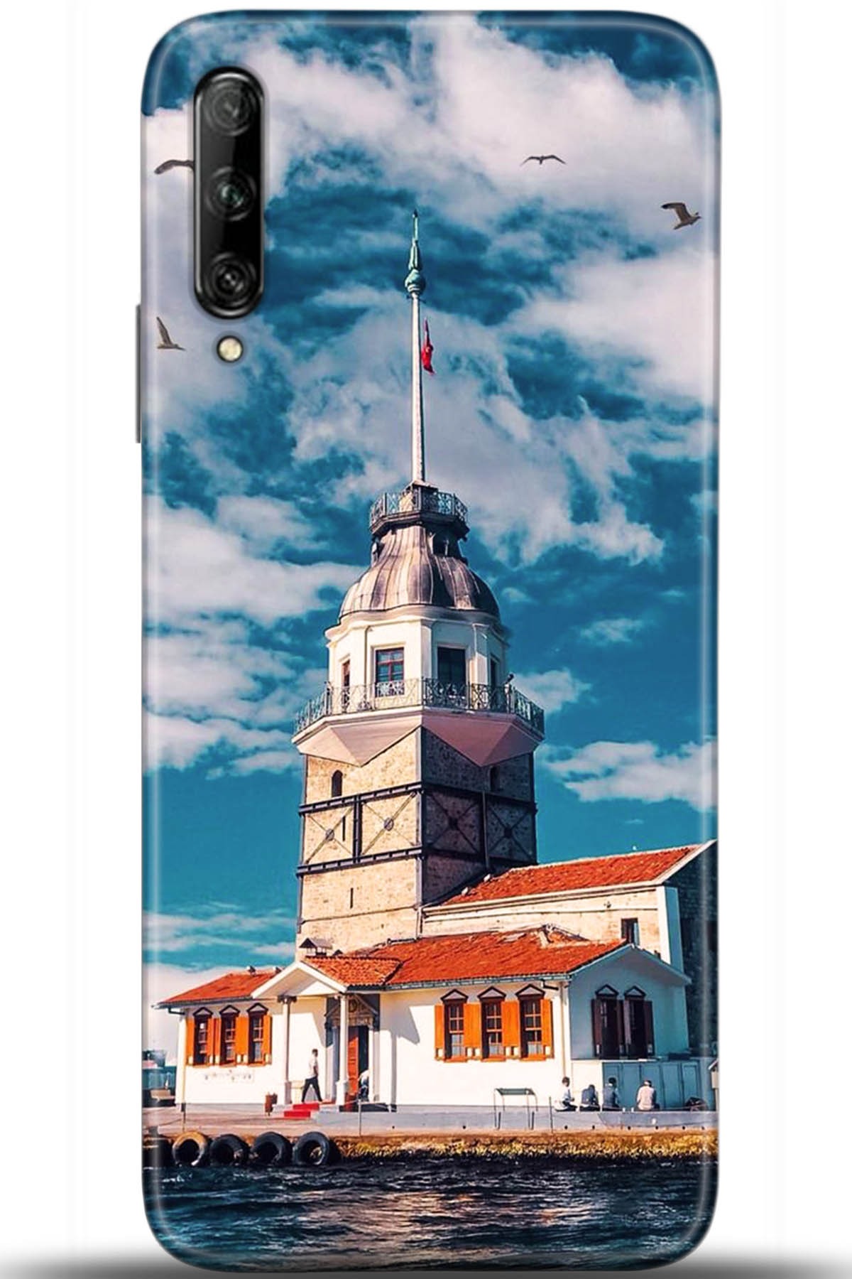 Huawei P Smart Pro 2019 Uyumlu Kılıf HD Baskılı Kılıf - Followed Institution 5547