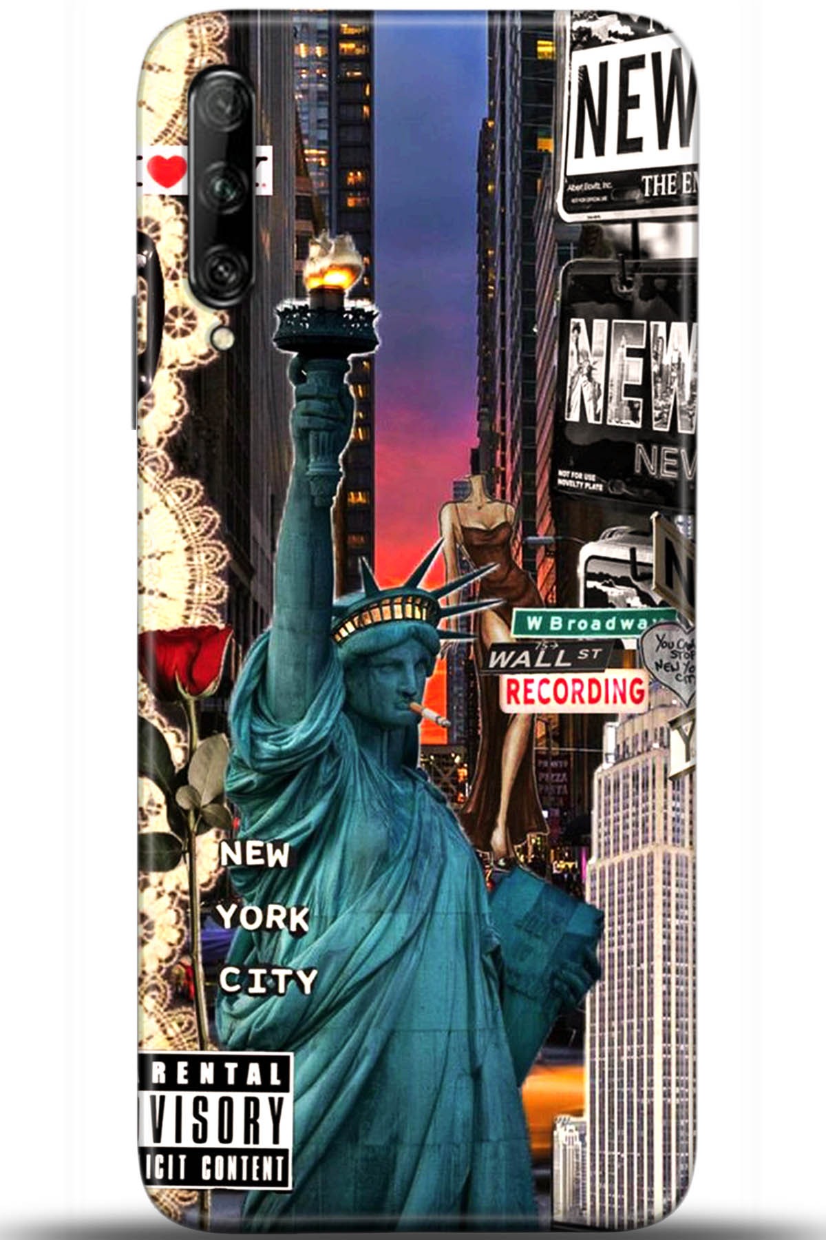 Huawei P Smart Pro 2019 Uyumlu Kılıf HD Baskılı Kılıf - Followed Institution 5618